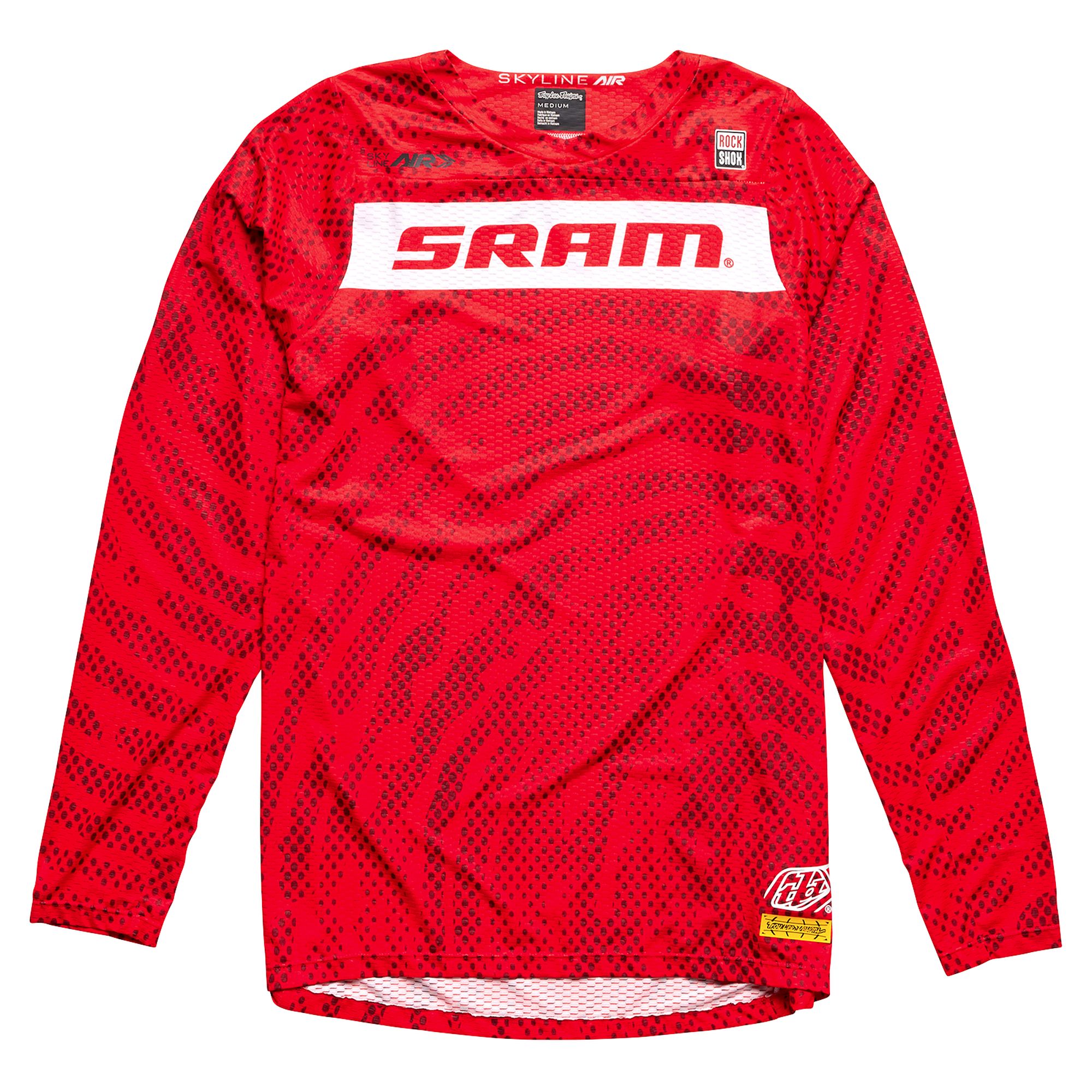 TLD DRES S DLOUHÝM RUKÁVEM SKYLINE AIR SRAM ROOTS FIERY RED (34549800) 2XL