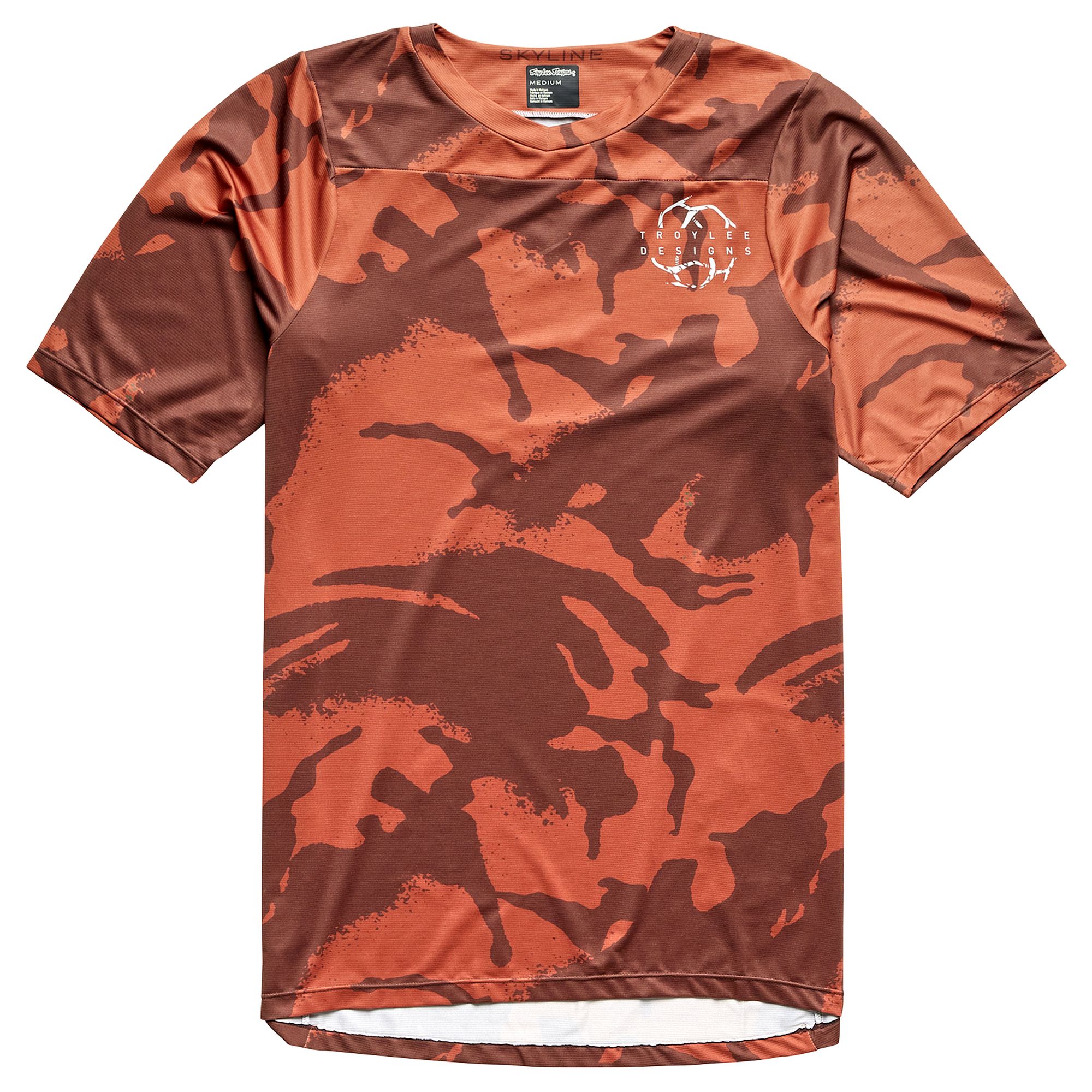 TLD DRES S KRÁTKÝM RUKÁVEM SKYLINE SHADOW CAMO BRICK (31949101) S