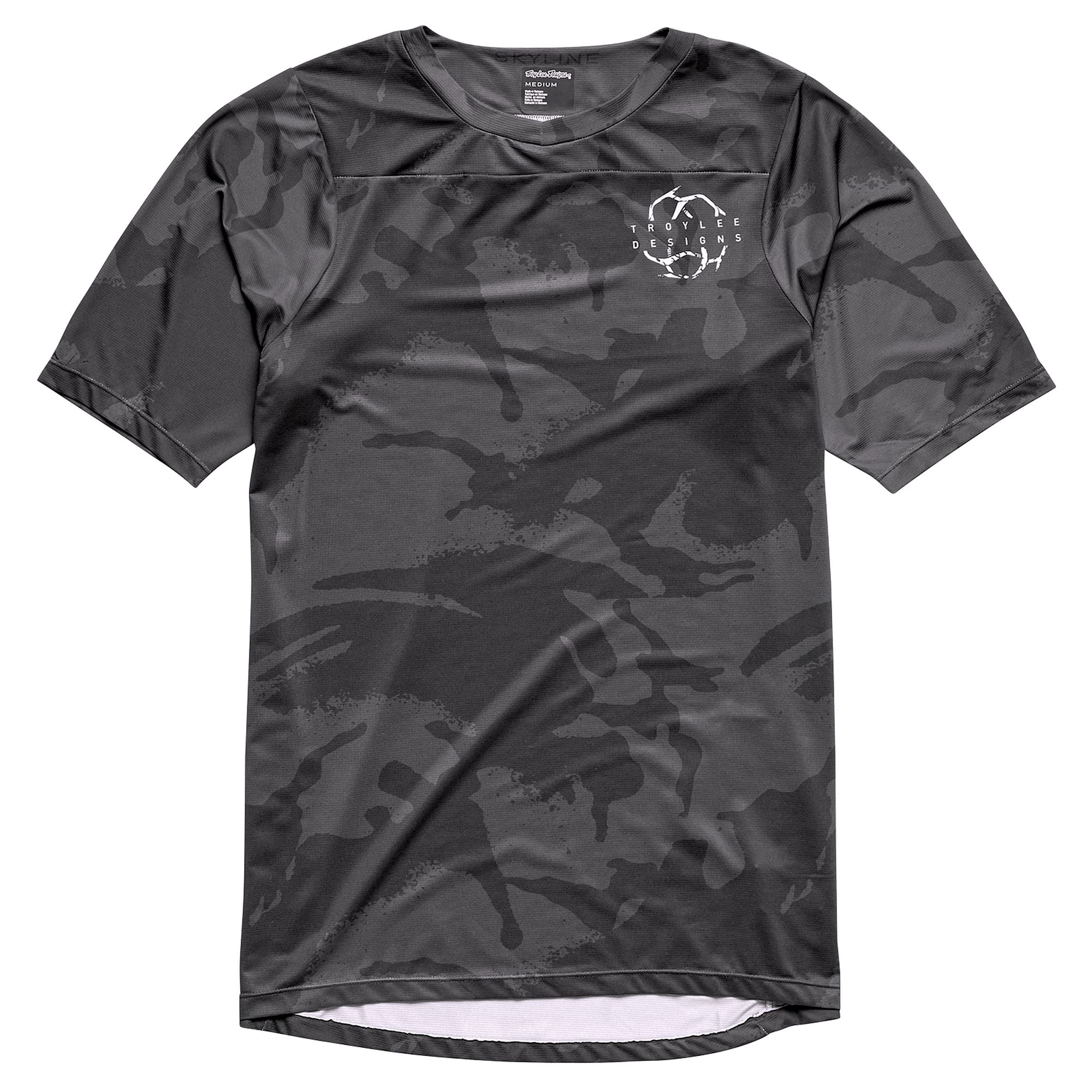 TLD DRES S KRÁTKÝM RUKÁVEM SKYLINE SHADOW CAMO CARBON (31949102) XL