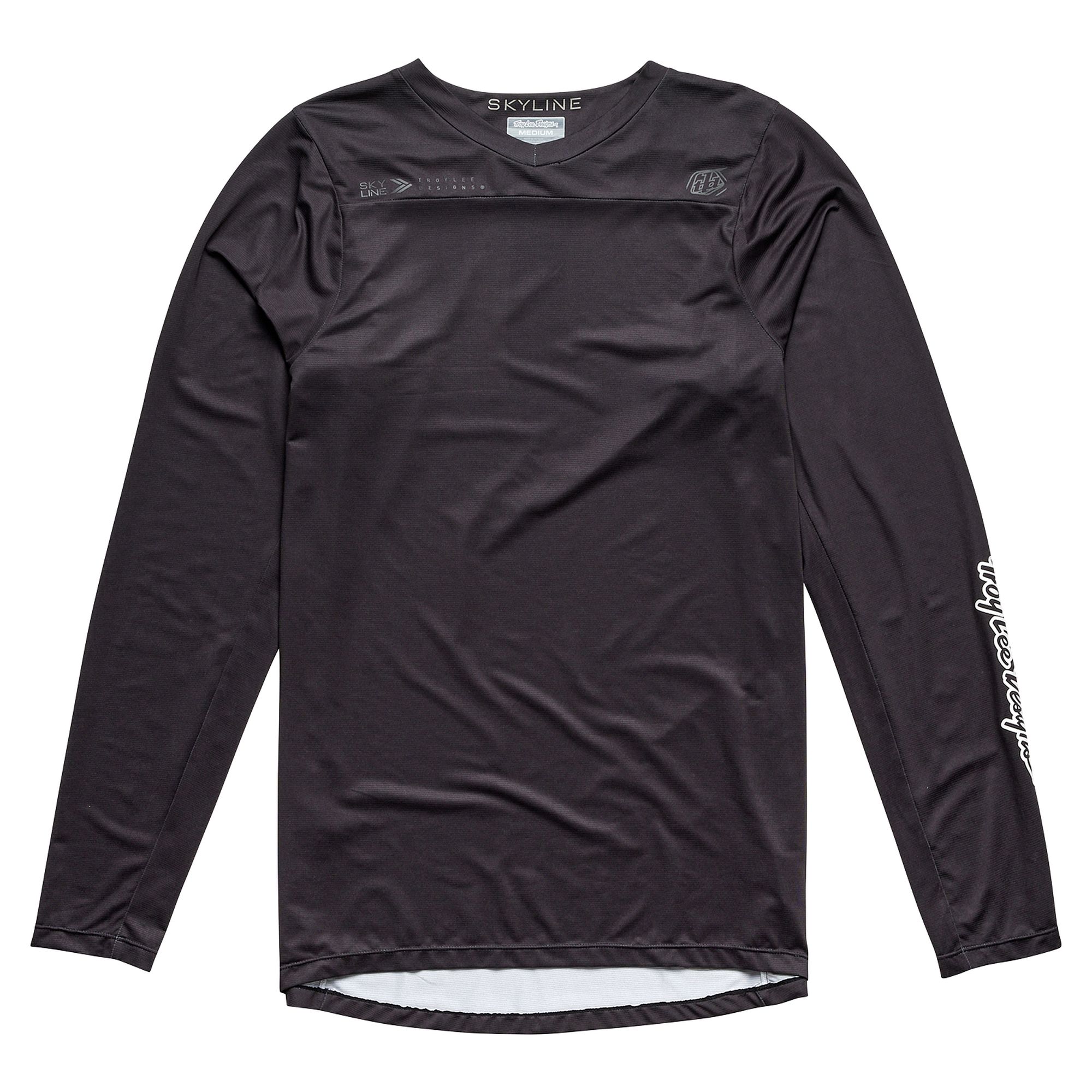 TLD DRES S DLOUHÝM RUKÁVEM SKYLINE MONO BLACK (34147200) L