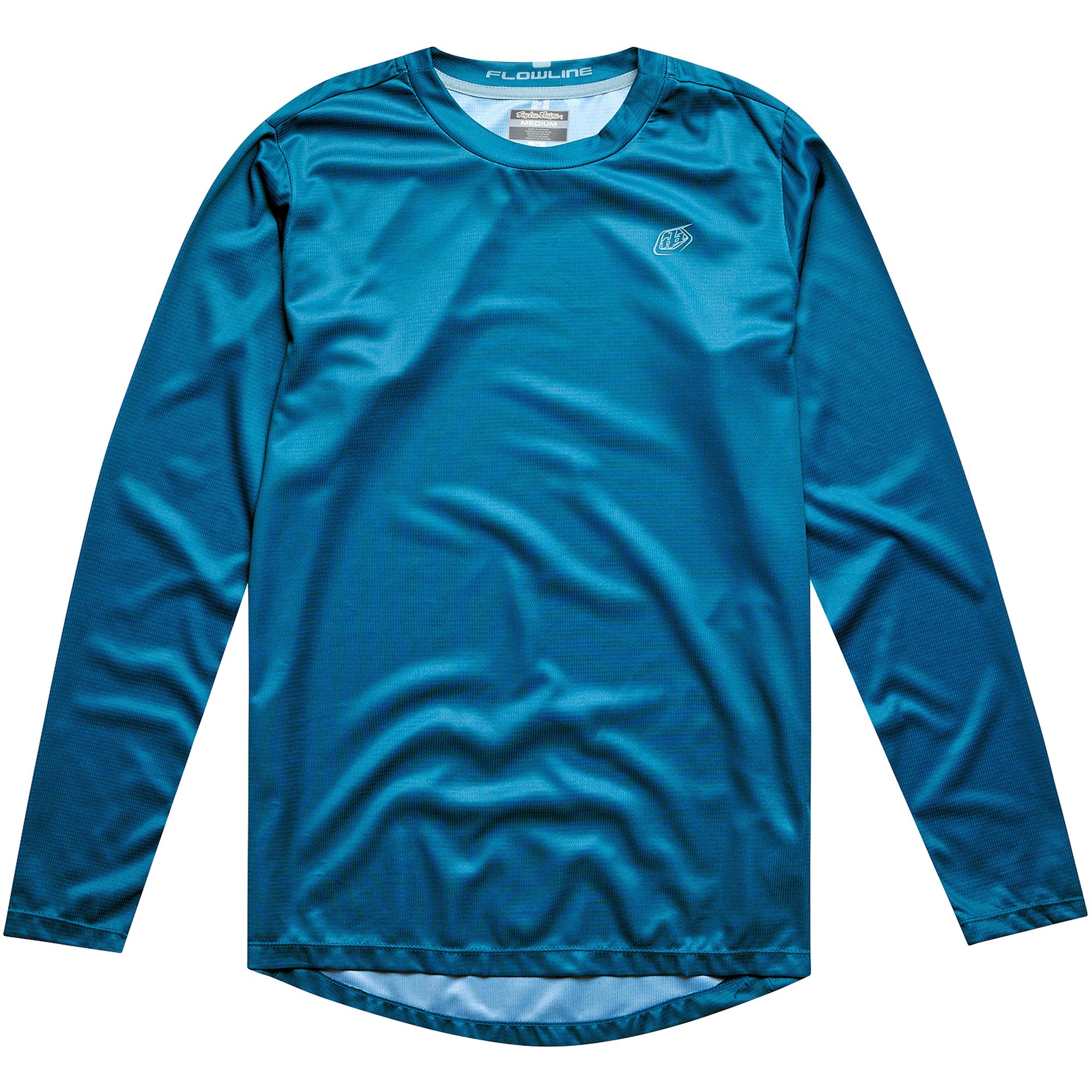 TLD DRES S DLOUHÝM RUKÁVEM FLOWLINE SLATE BLUE (34652800) L