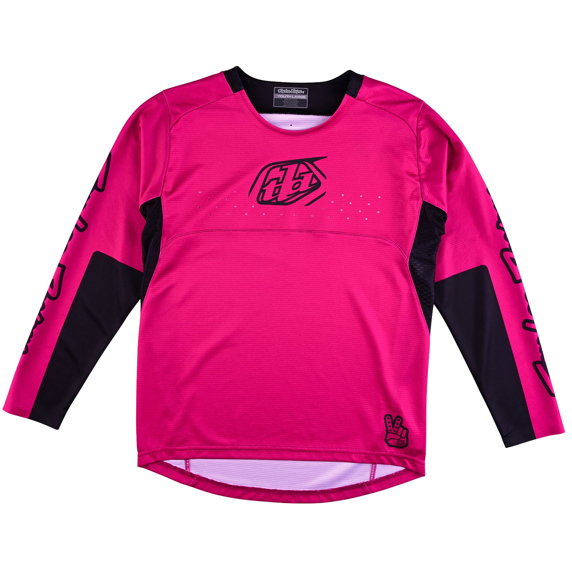 TLD DĚTSKÝ DRES S DLOUHÝM RUKÁVEM SPRINT ICON BERRY (32492902) S