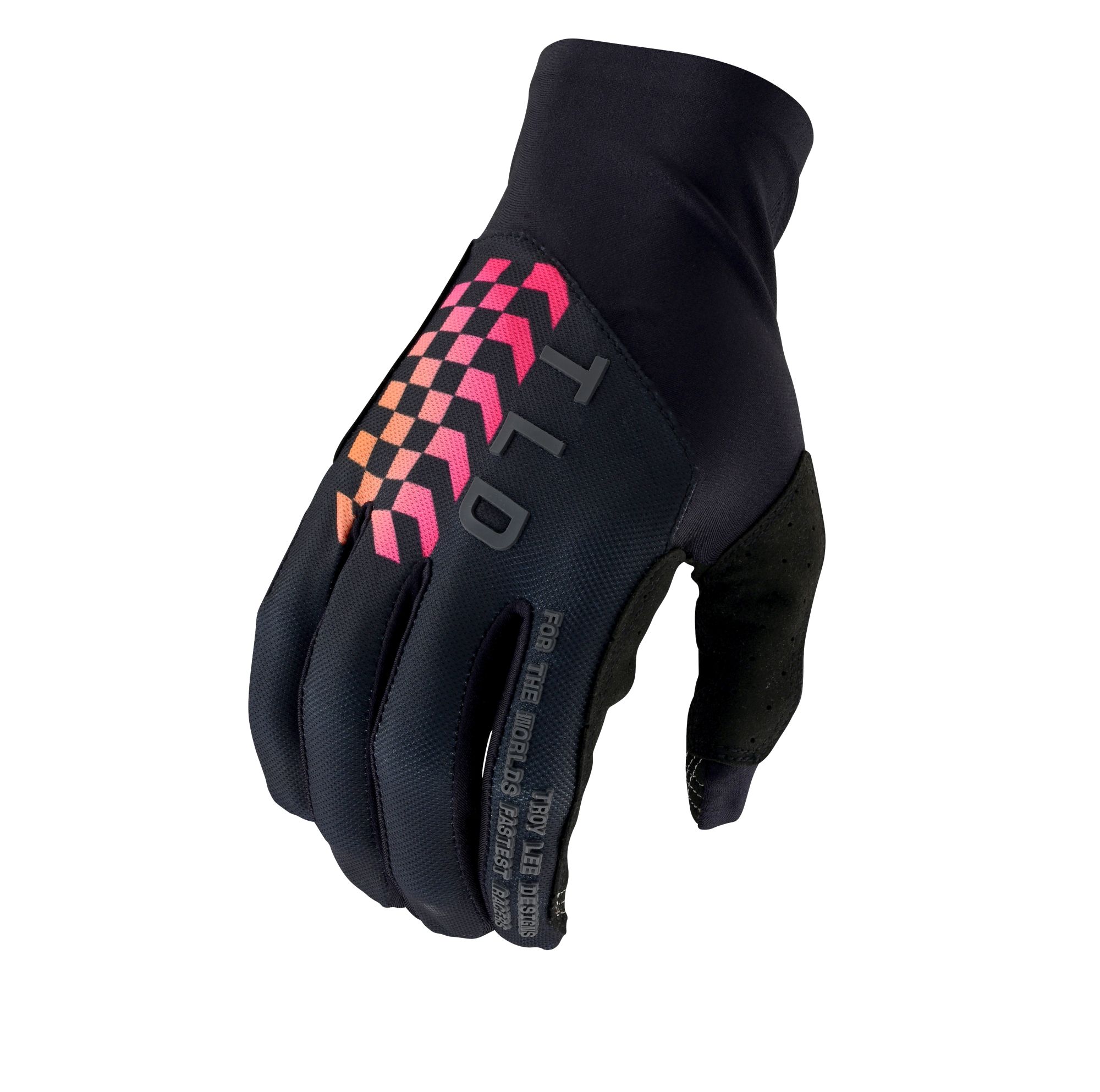 TLD RUKAVICE FLOWLINE FLIPPED BLACK (44247900) M
