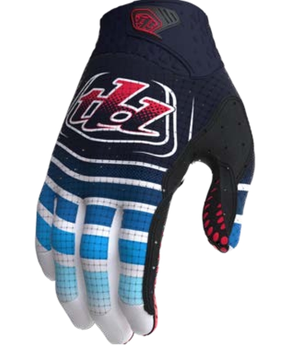 TLD DĚTSKÉ RUKAVICE AIR WAVEZ NAVY / RED (40660701) M