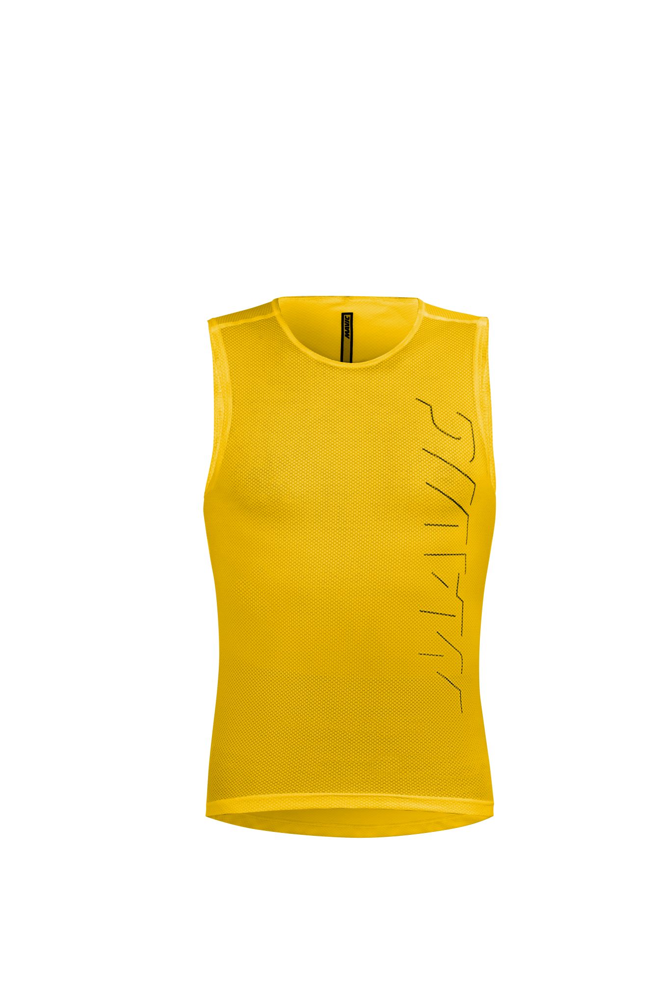 MAVIC PÁNSKÉ FUNKČNÍ TRIKO BEZ RUKÁVŮ HOT RIDE +SL YELLOW (T000300) S
