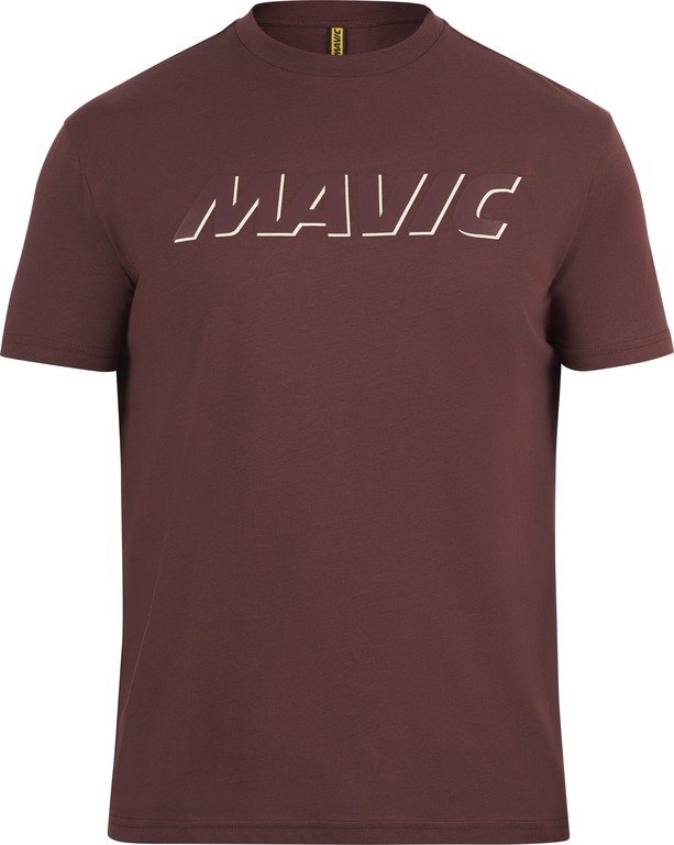MAVIC TRIKO S KRÁTKÝM RUKÁVEM CORPORATE LOGO AUBERGINE CORDE (T000217) S