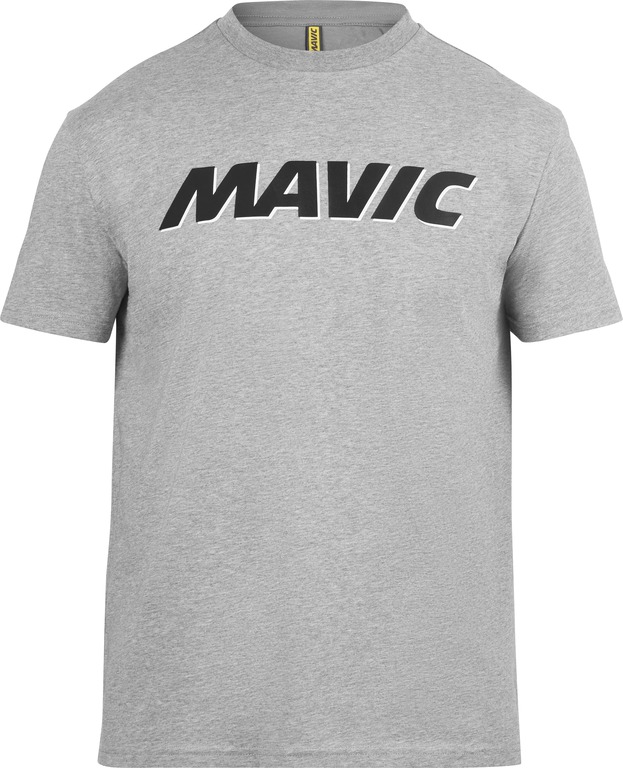 MAVIC TRIKO S KRÁTKÝM RUKÁVEM CORPORATE LOGO LIGHT GREY BLACK (T000219) 2XL