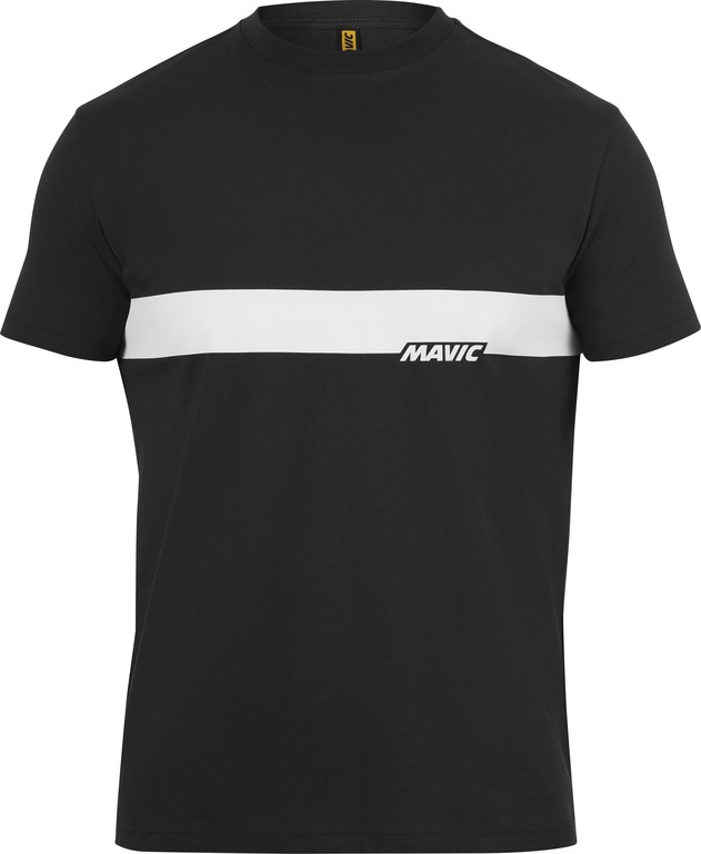 MAVIC TRIKO S KRÁTKÝM RUKÁVEM CORPORATE STRIPE BLACK CORDE (T000215) S