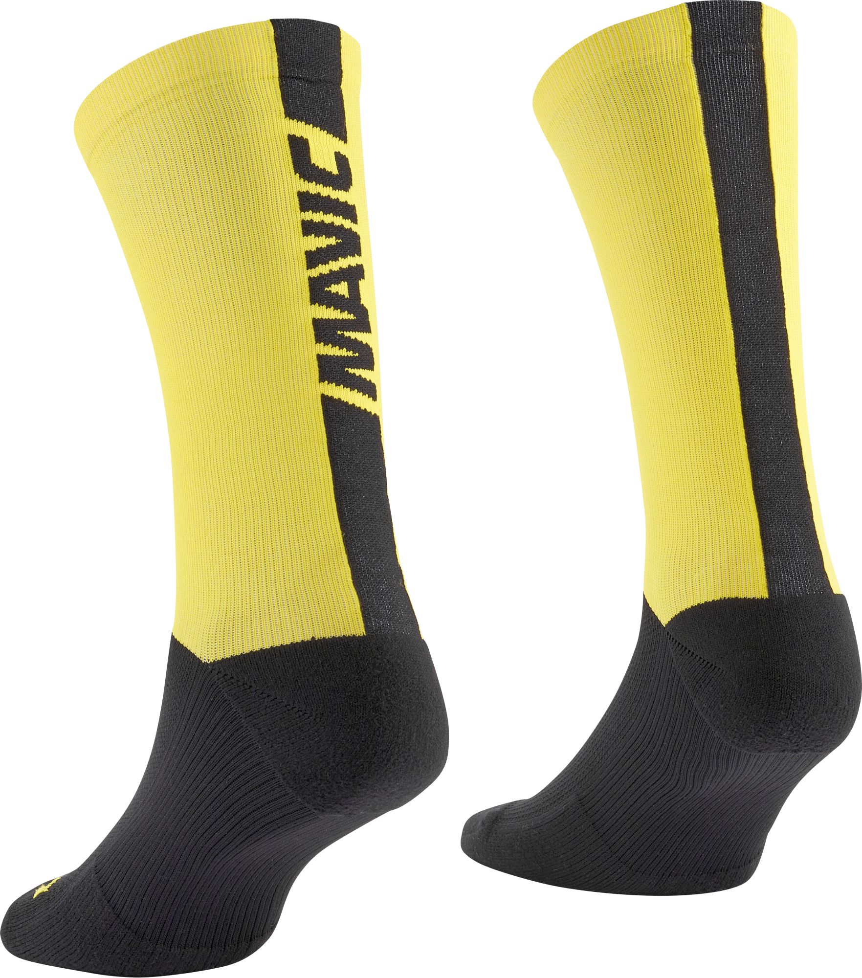 MAVIC PONOŽKY MAVIC LOGO YELLOW BLACK (G000265) 35/38