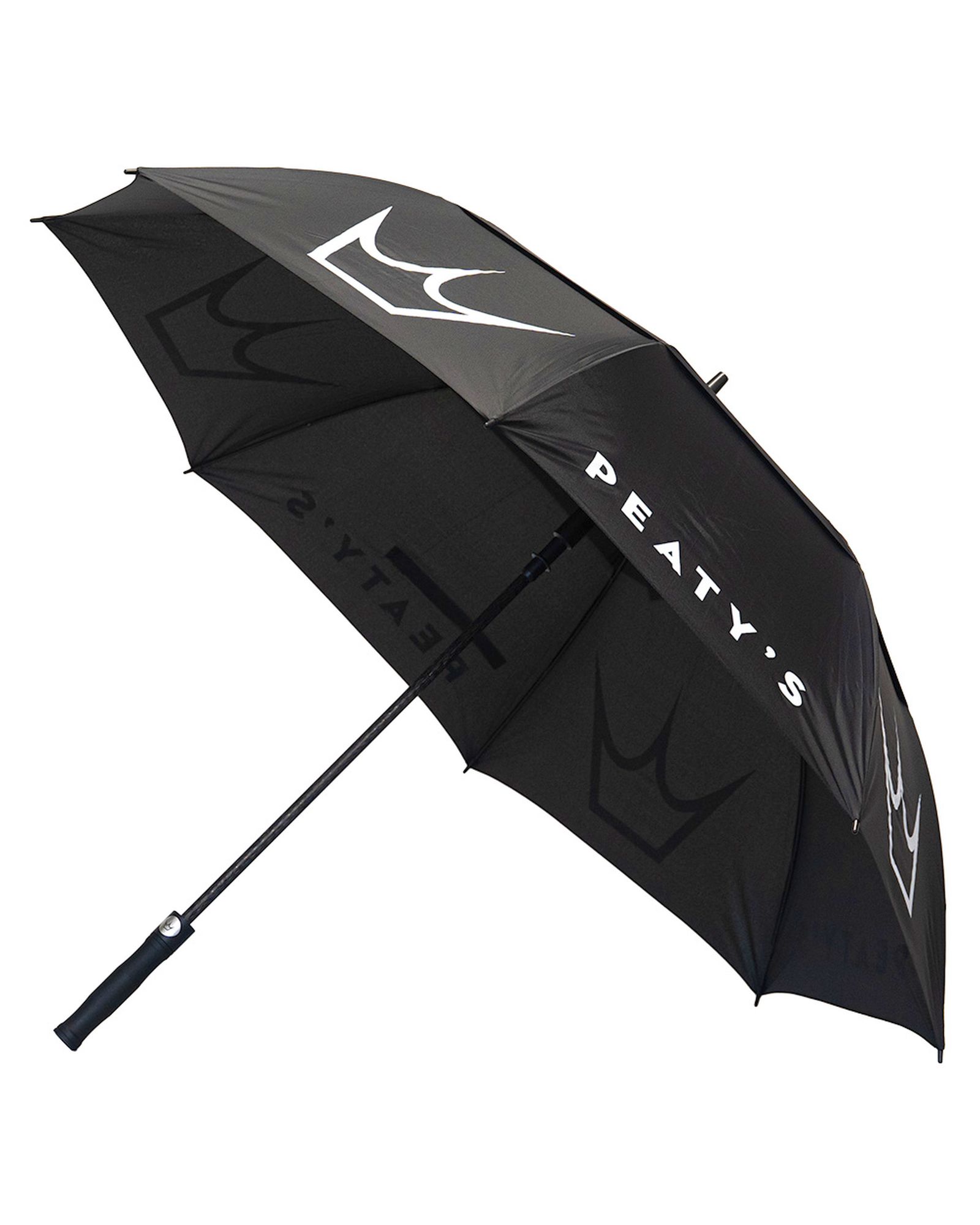PEATY'S DEŠTNÍK XL PIT UMBRELLA - 30" DOUBLE CANOPY - BLACK (PTY-PIT-UMB-XL-1)