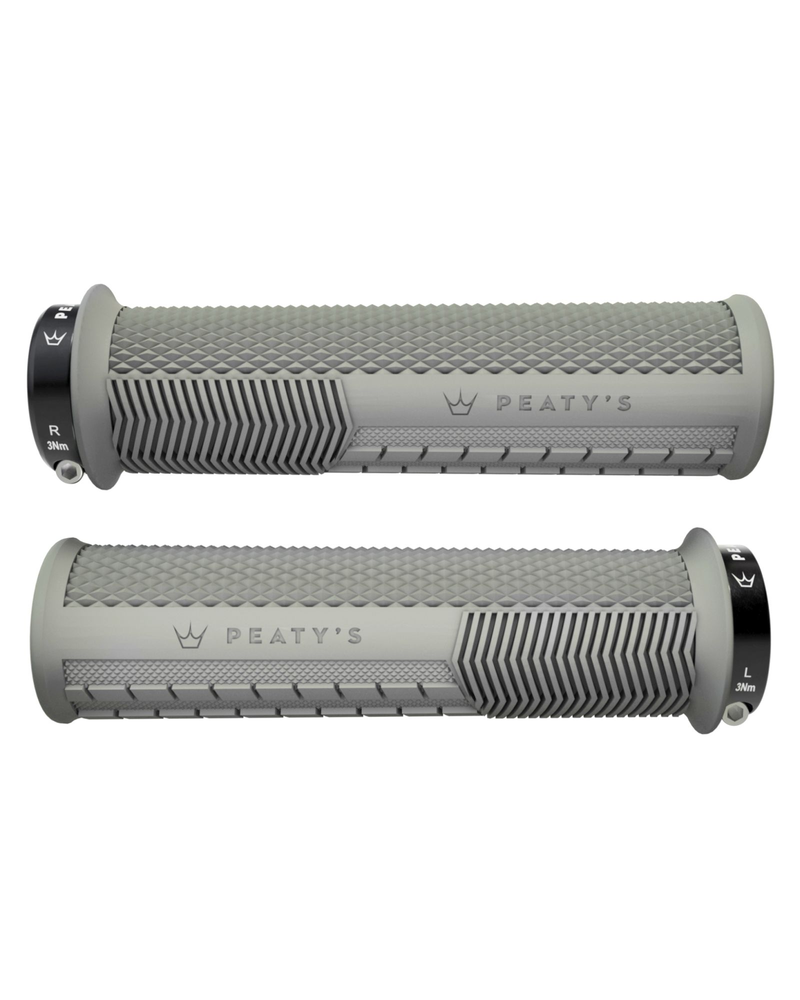 PEATY'S GRIPY MONARCH KNURL THICK SLATE (PGM-KNL-THK-SLT-20)