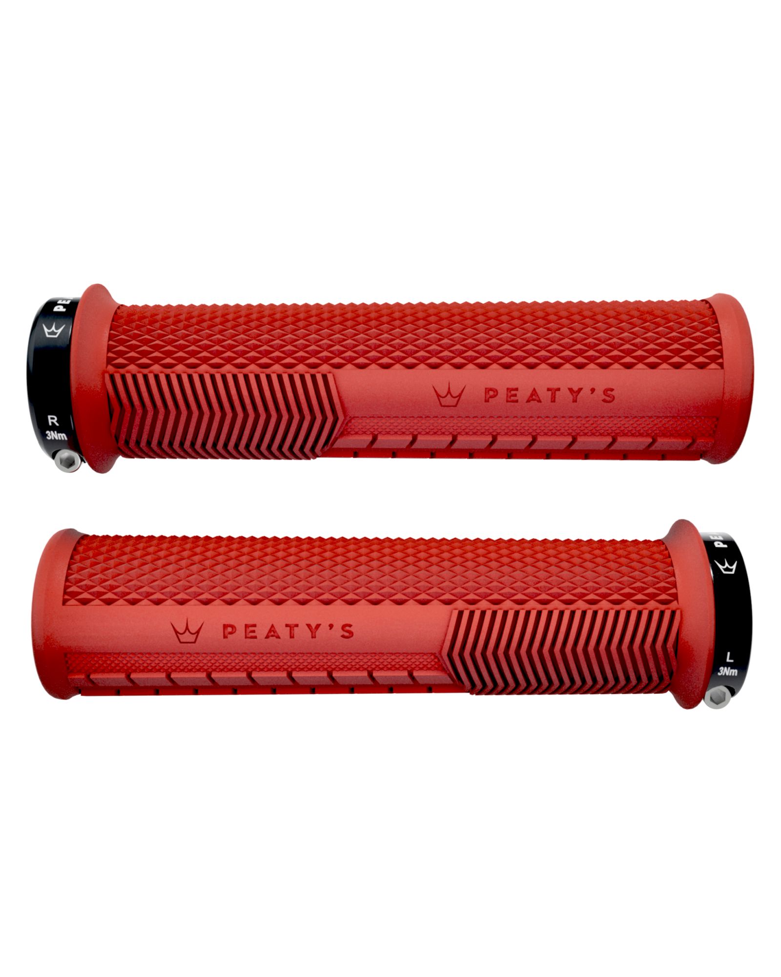 PEATY'S GRIPY MONARCH KNURL THIN RED (PGM-KNL-THN-RED-20)