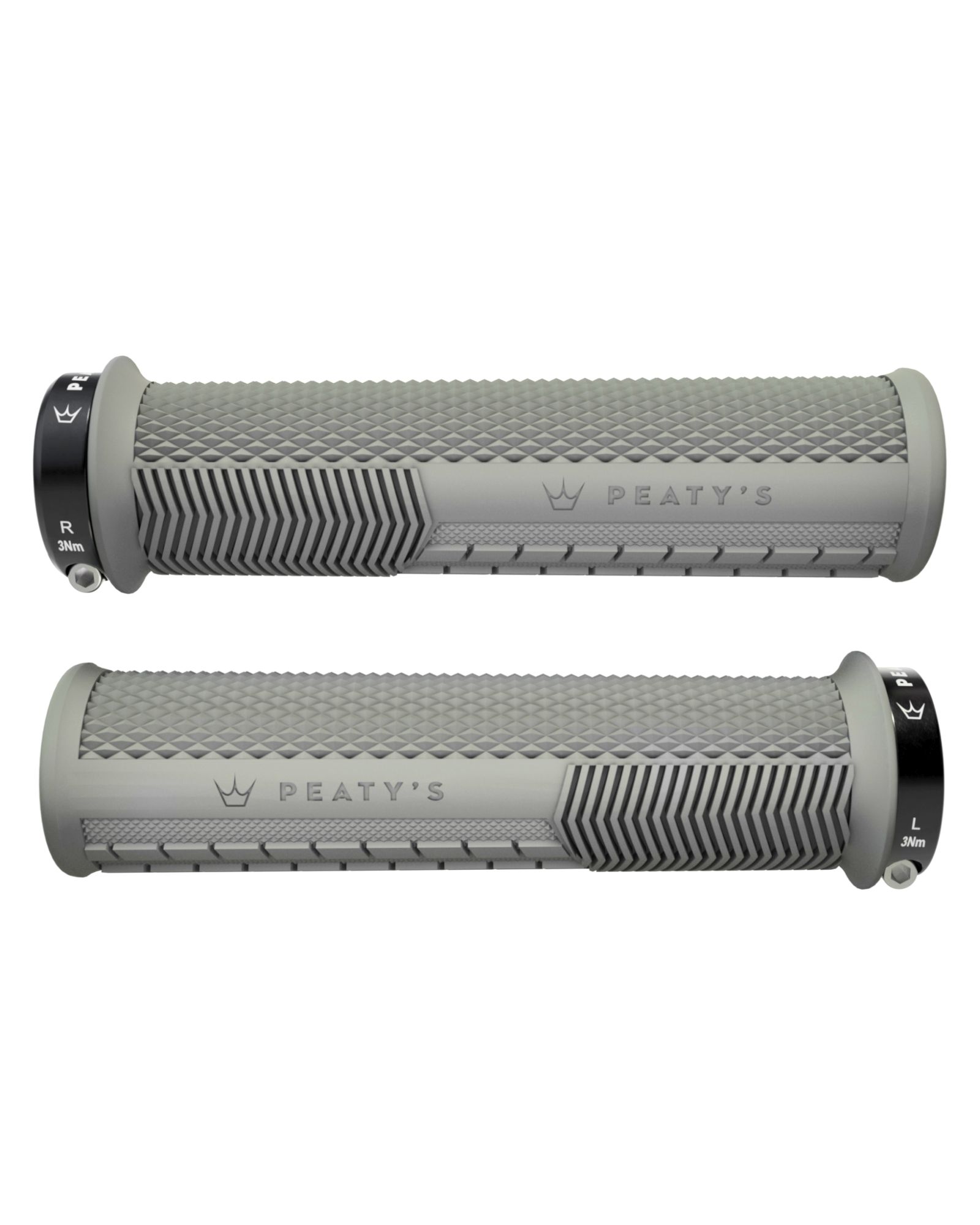 PEATY'S GRIPY MONARCH KNURL THIN SLATE (PGM-KNL-THN-SLT-20)
