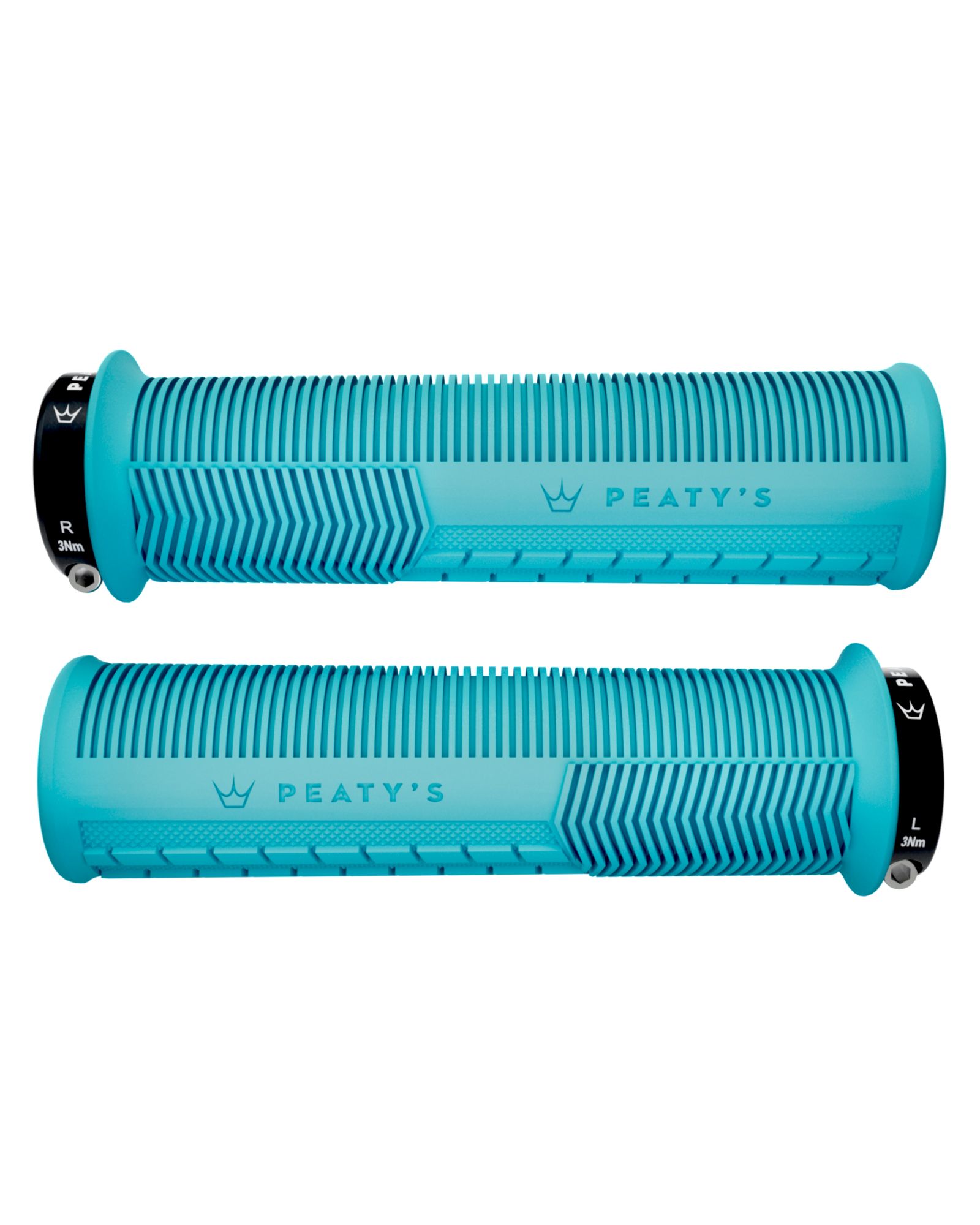 PEATY'S GRIPY MONARCH MUSHROOM THICK TURQUOISE (PGM-MSH-THK-TRQ-20)