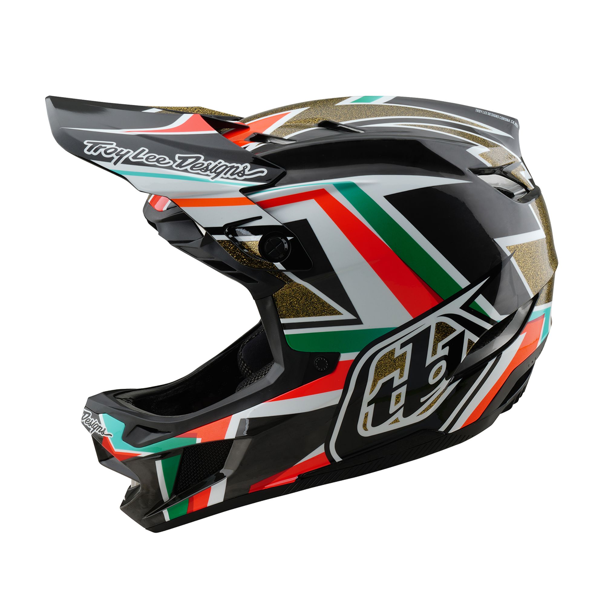 TLD HELMA D4 CARBON FRAMES BLACK / GOLD (13926200) XL