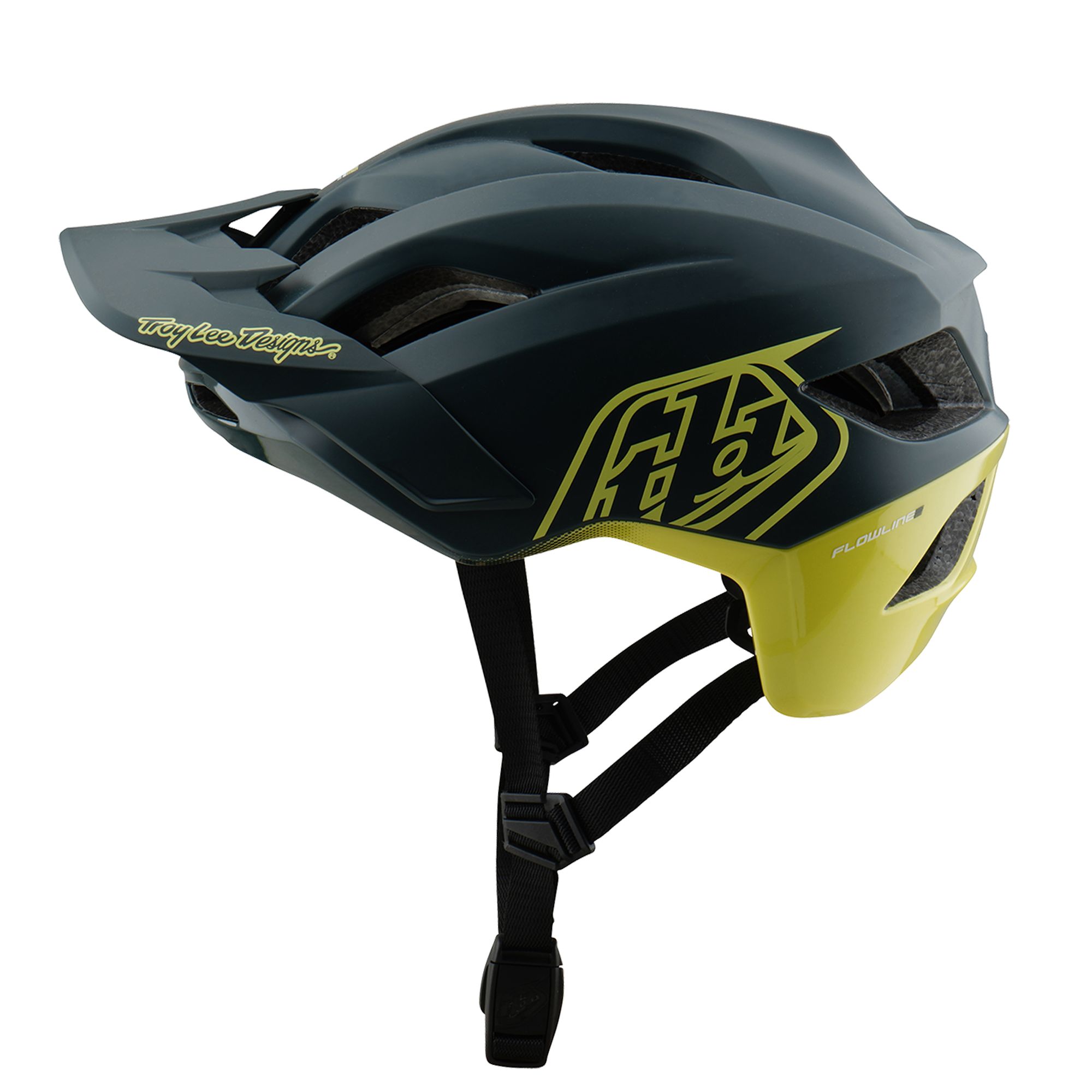 TLD HELMA FLOWLINE SE BADGE GRAY / GLO YELLOW (11056809) XL-XX