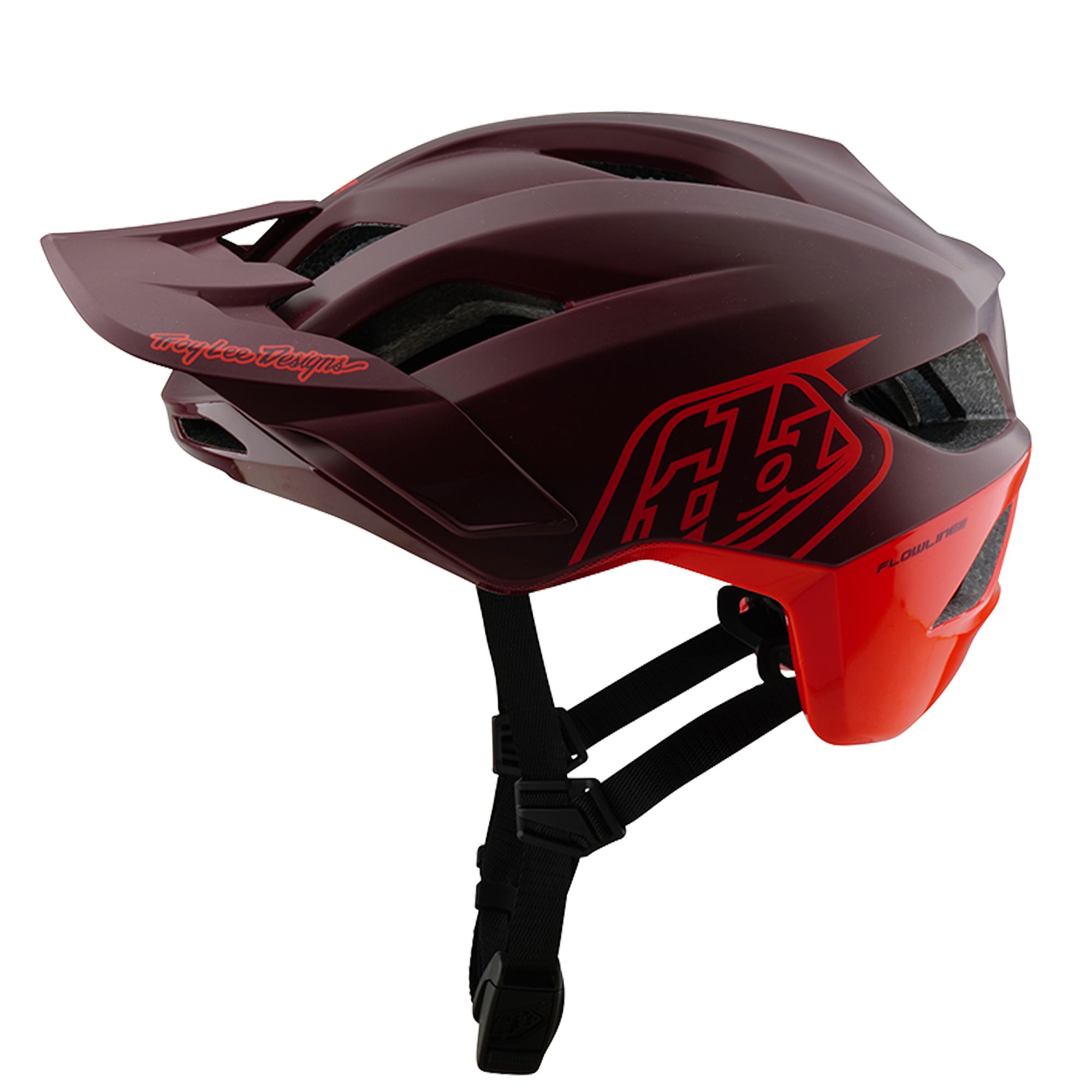 TLD HELMA FLOWLINE SE BADGE MAROON (11056810) XL-XX