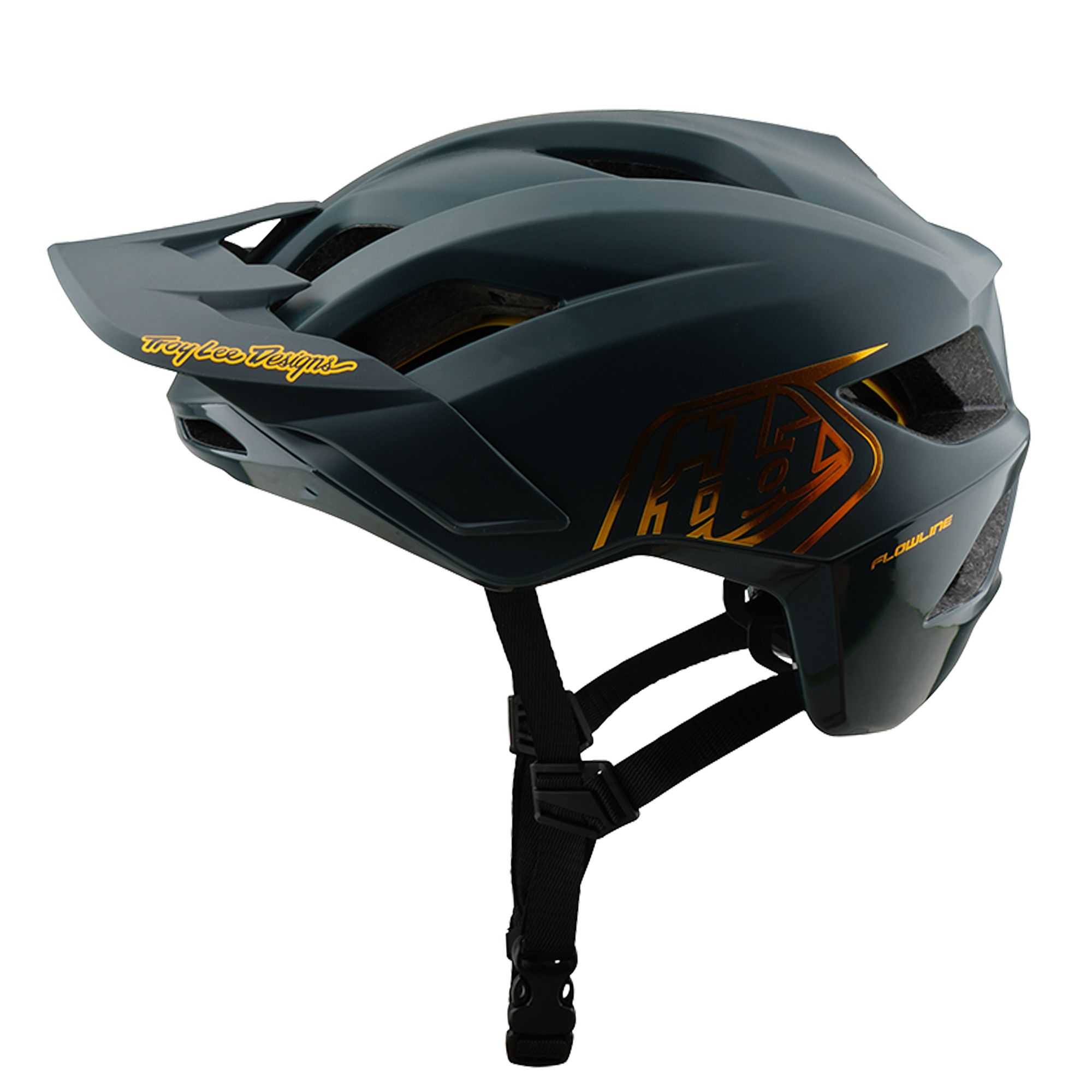 TLD HELMA FLOWLINE POINT GRAY / GOLD (10854009) XL-XX