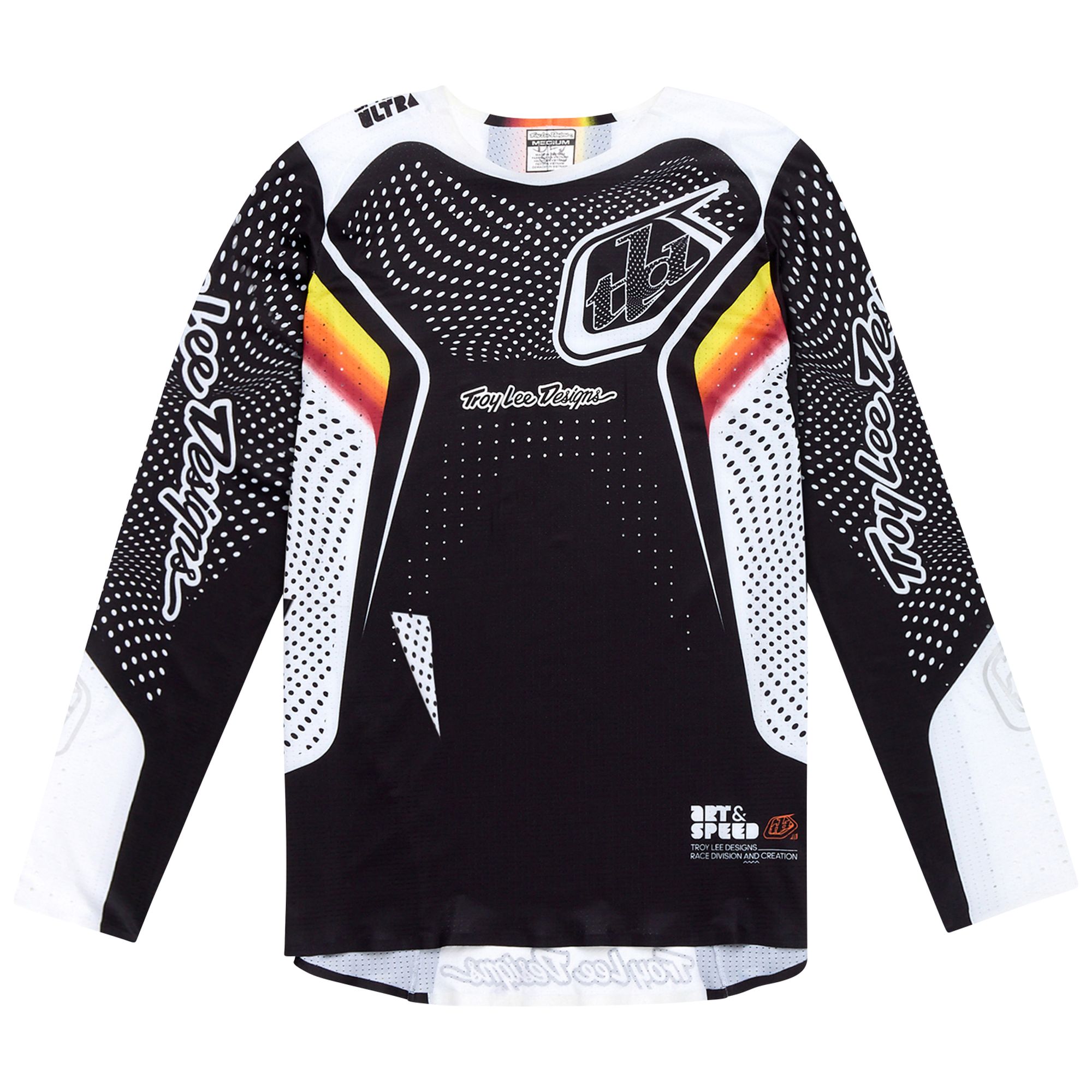TLD DRES S DLOUHÝM RUKÁVEM SPRINT ULTRA OPTIC BLACK (35604001) 2XL