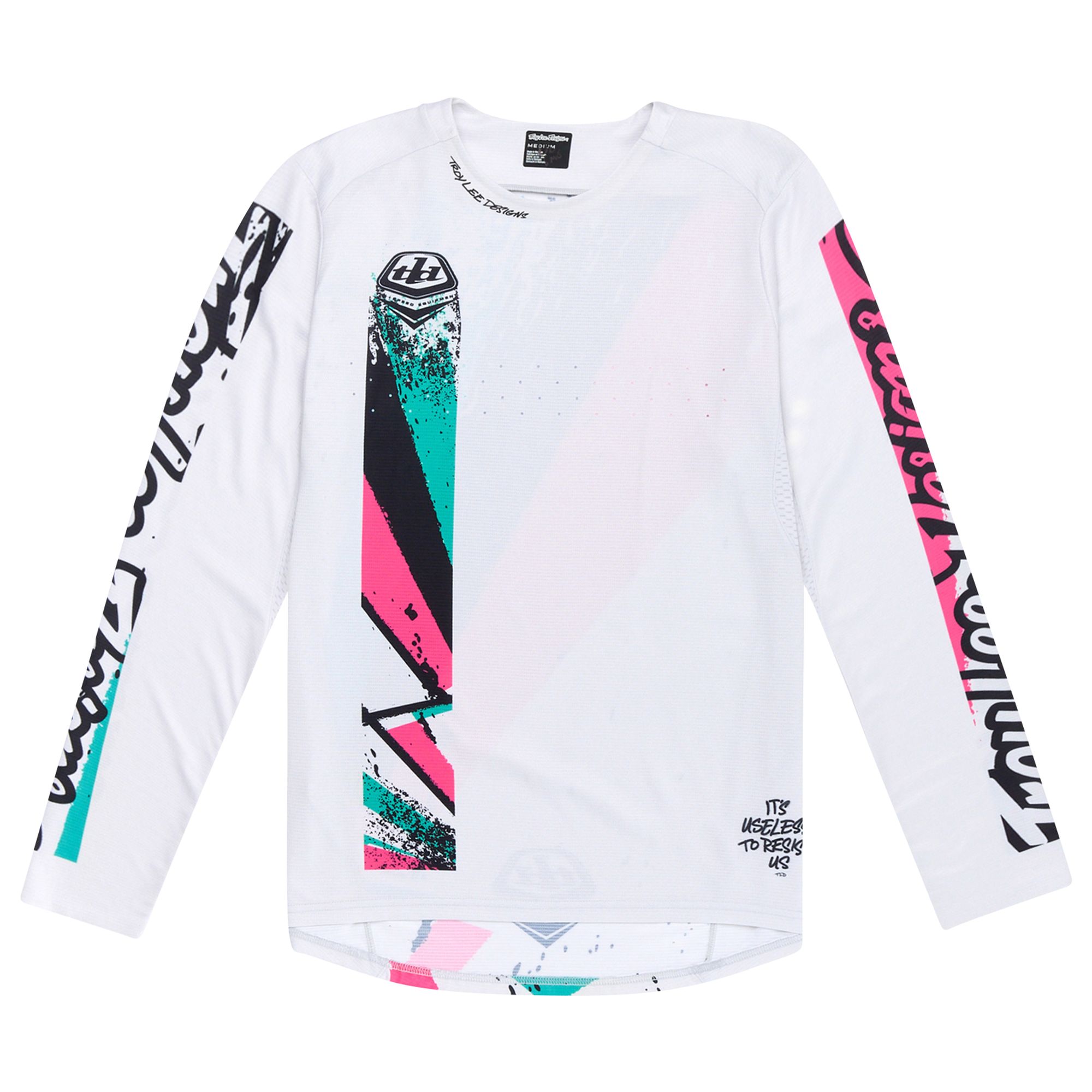 TLD DRES S DLOUHÝM RUKÁVEM SPRINT FULL PULL CHALK (32303601) 2XL