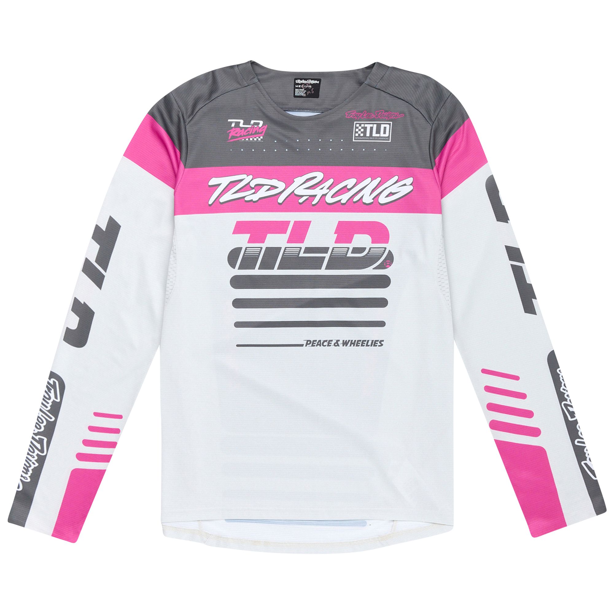 TLD DRES S DLOUHÝM RUKÁVEM SPRINT FIFTY-50 CHALK (32335601) XL