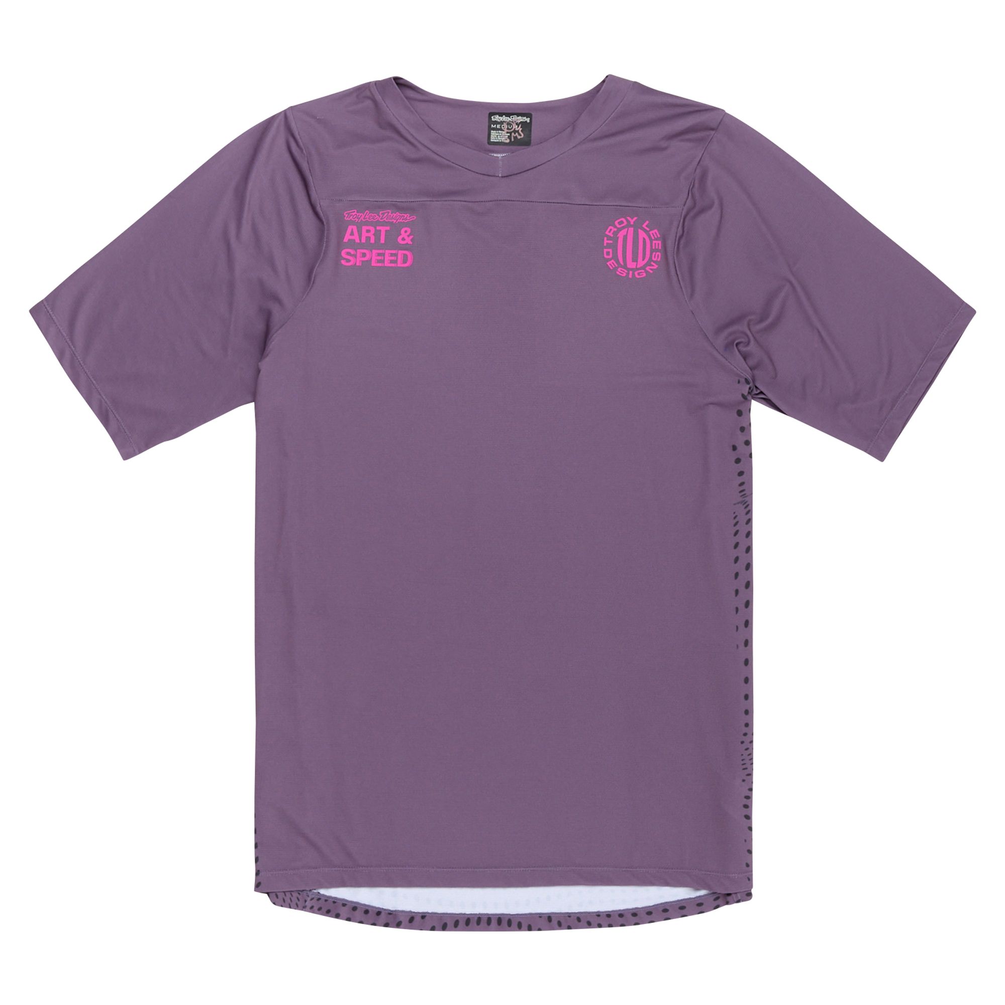 TLD DRES S KRÁTKÝM RUKÁVEM SKYLINE RADIOSCAPE DEEP PURP (31906101) M