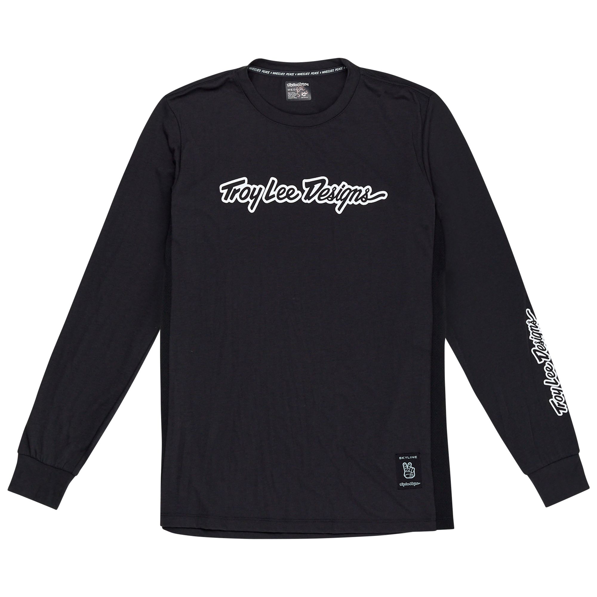 TLD DRES S DLOUHÝM RUKÁVEM SKYLINE RIDE TEE SIGNATURE BLACK (38307201) 2XL