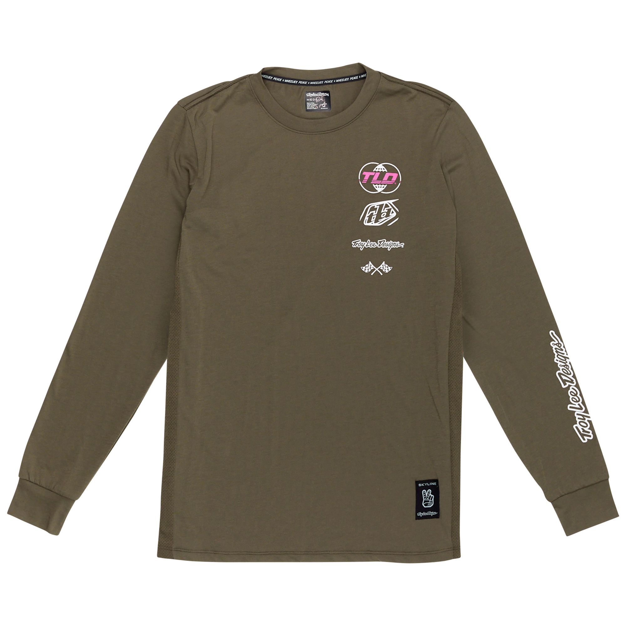 TLD DRES S DLOUHÝM RUKÁVEM SKYLINE RIDE TEE WORLDWIDE CAPER (38314800) S