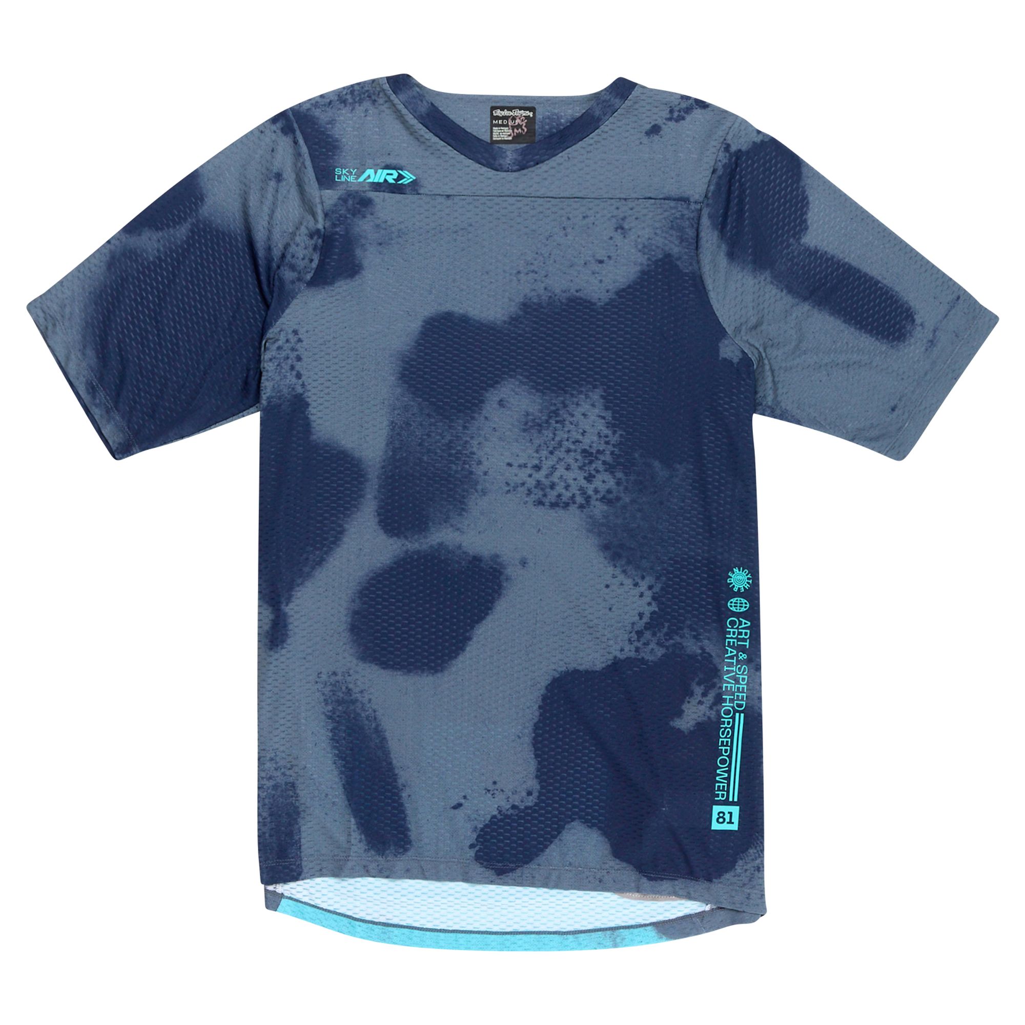 TLD DRES S KRÁTKÝM RUKÁVEM SKYLINE AIR FLARED STEEL (33703000) 2XL