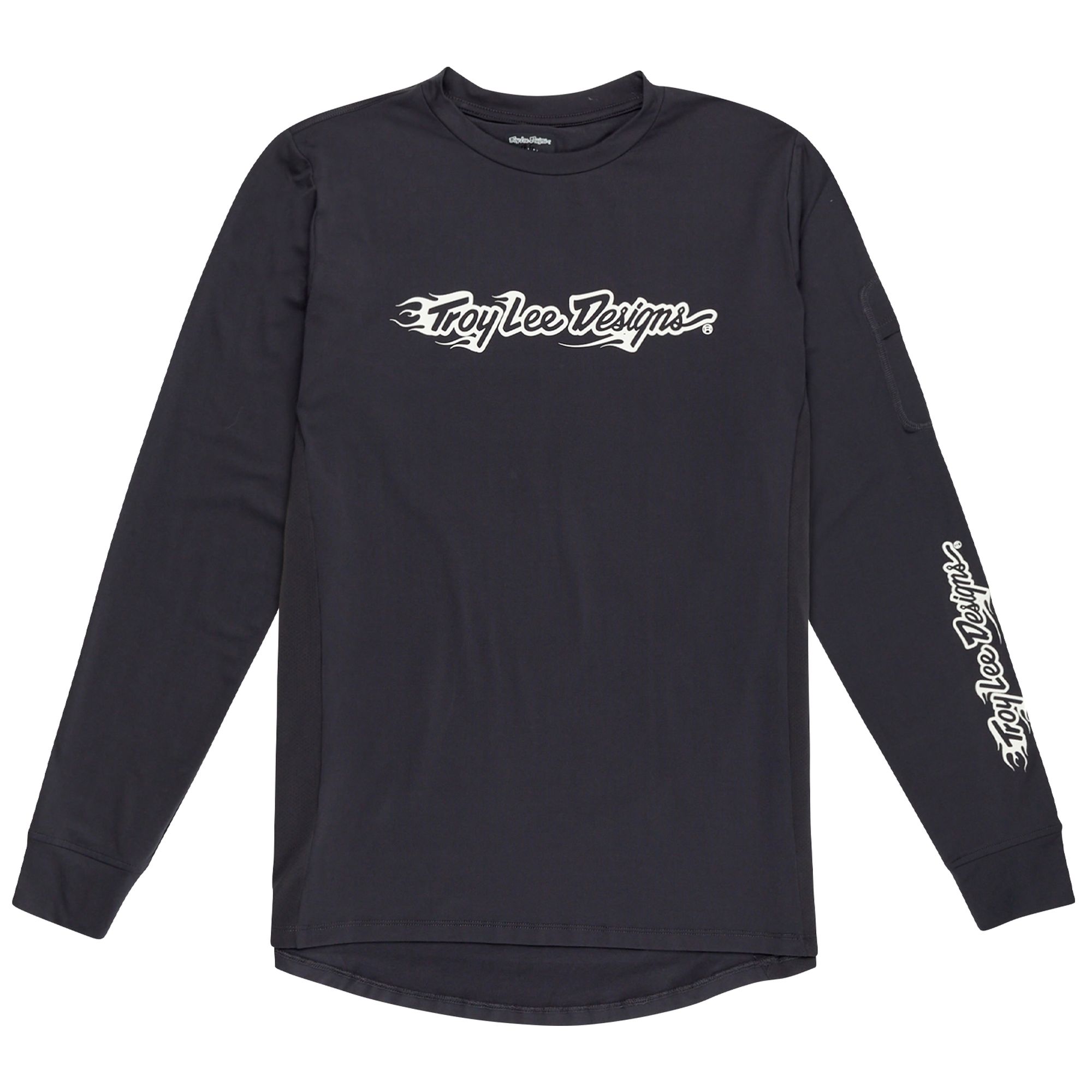 TLD DRES S DLOUHÝM RUKÁVEM RUCKUS RIDE TEE BURN OUT CARBON (37100700) M