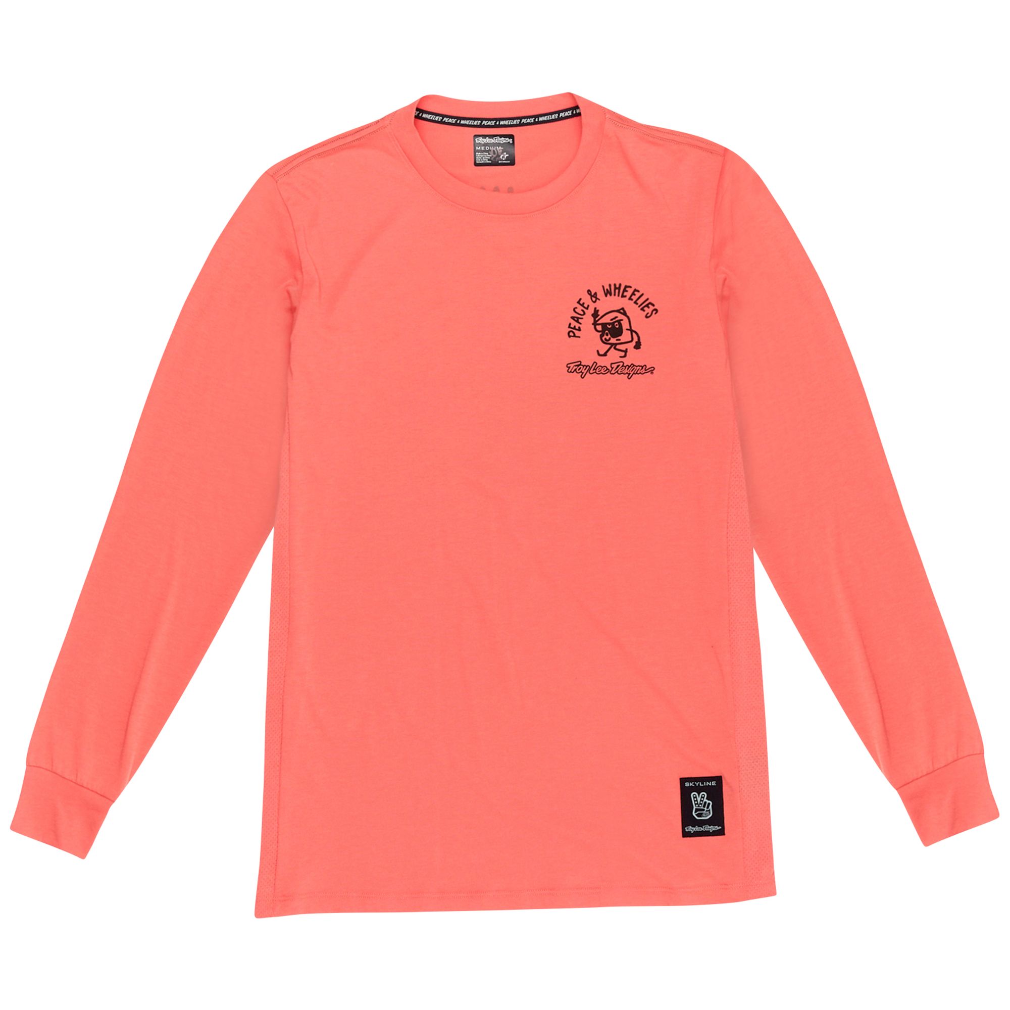 TLD DĚTSKÝ DRES S DLOUHÝM RUKÁVEM SKYLINE RIDE TEE P&W MELON (38504600) S