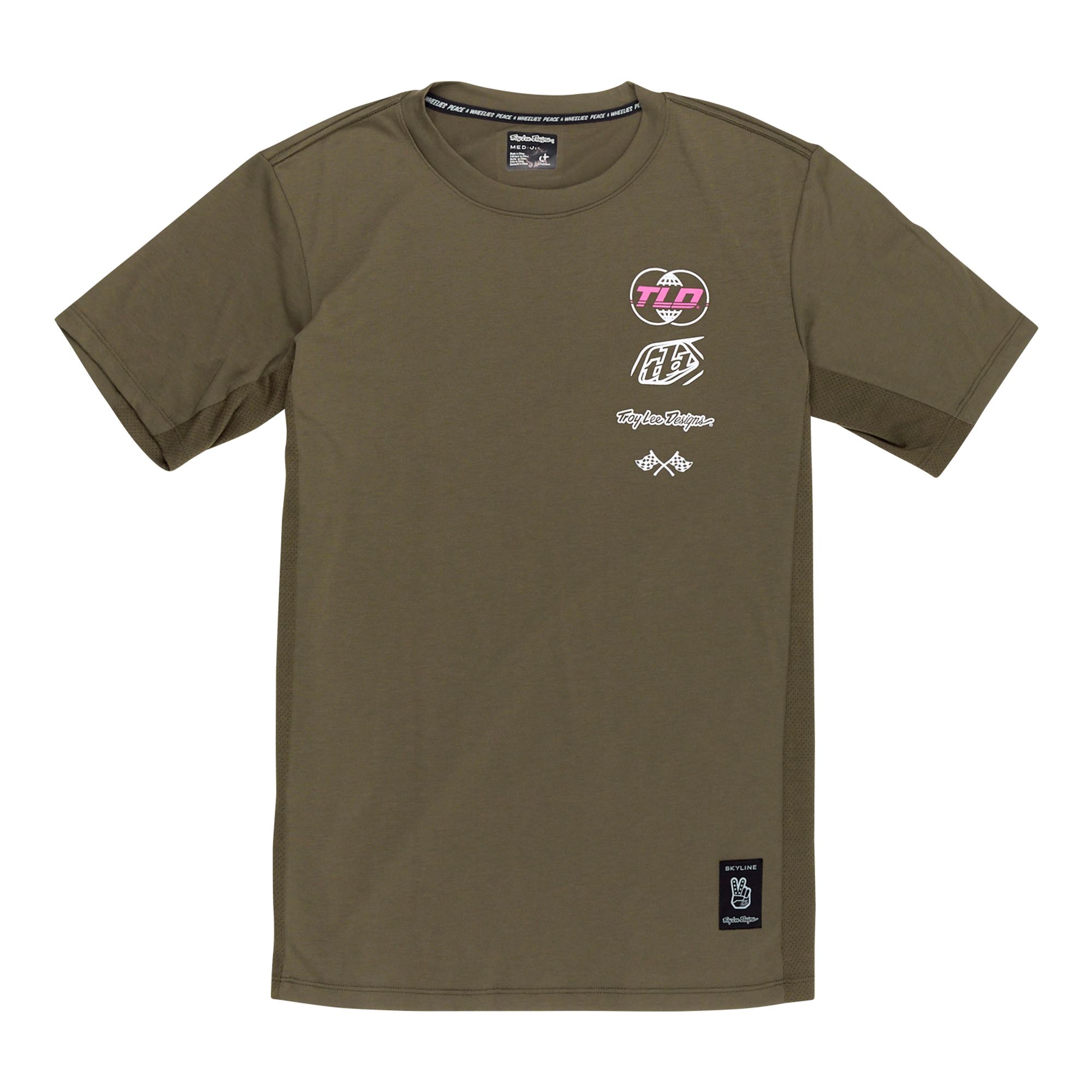 TLD DĚTSKÝ DRES S KRÁTKÝM RUKÁVEM SKYLINE RIDE TEE WORLDWIDE CAPER (38414800) L