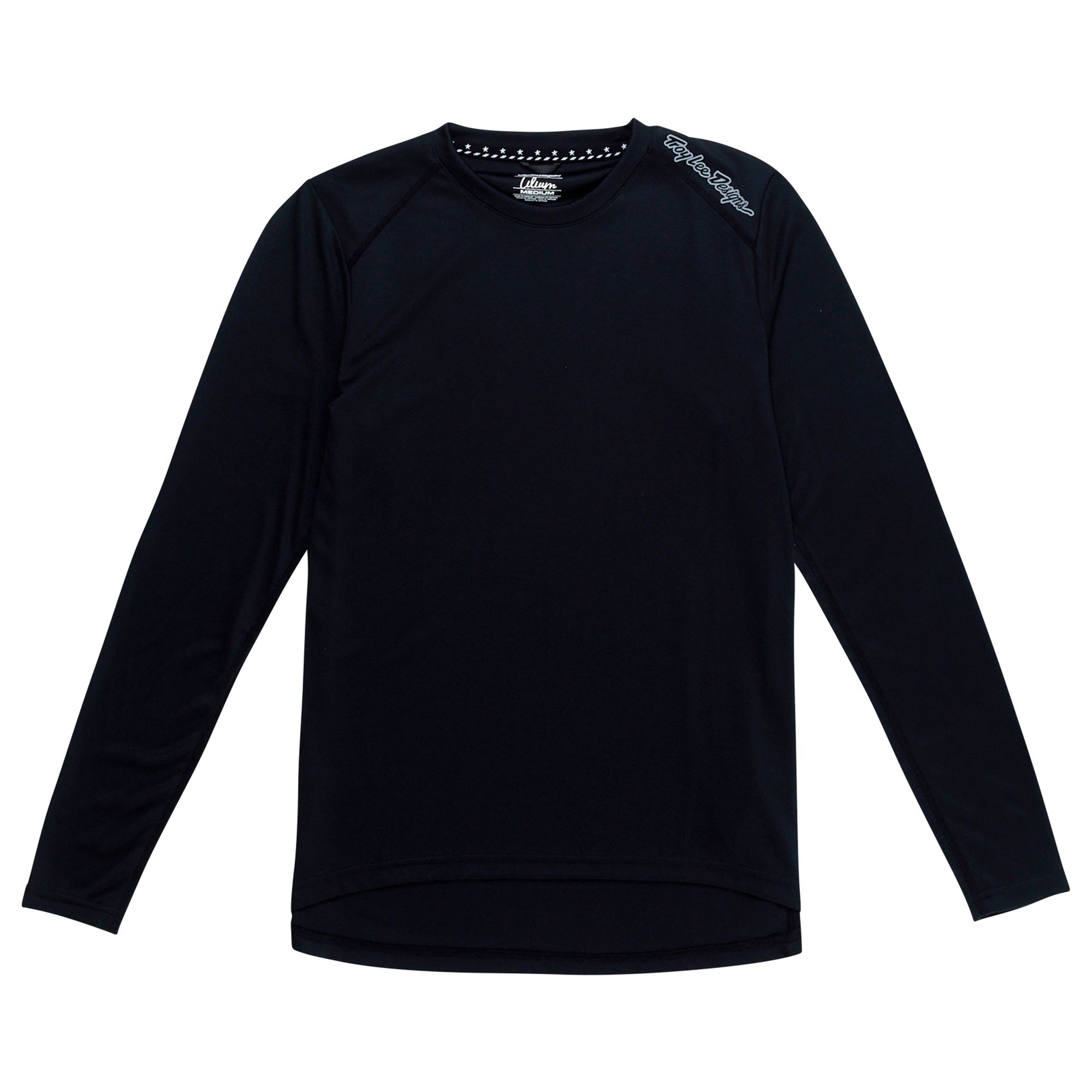 TLD DÁMSKÝ DRES S DLOUHÝM RUKÁVEM LILIUM MONO BLACK (35847200) XL