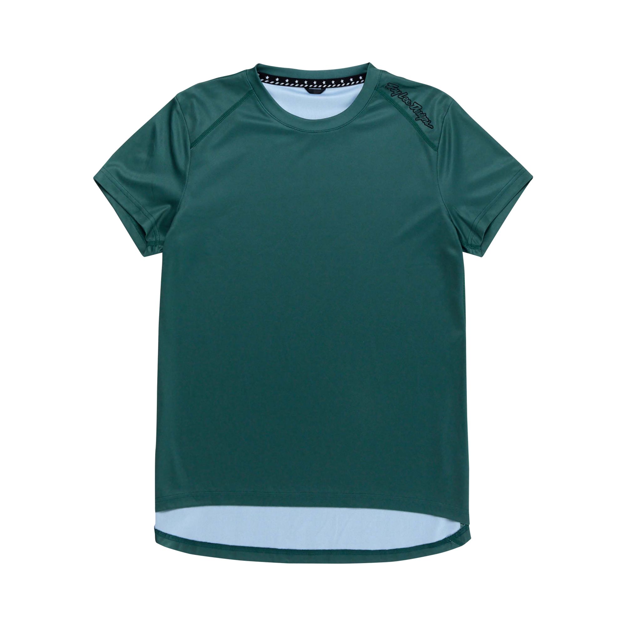 TLD DÁMSKÝ DRES S KRÁTKÝM RUKÁVEM LILIUM MONO JADE (35747201) M