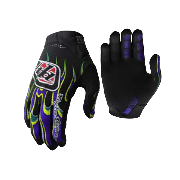 TLD DĚTSKÉ RUKAVICE AIR TORCHED BLACK / PURPLE (44721201) S