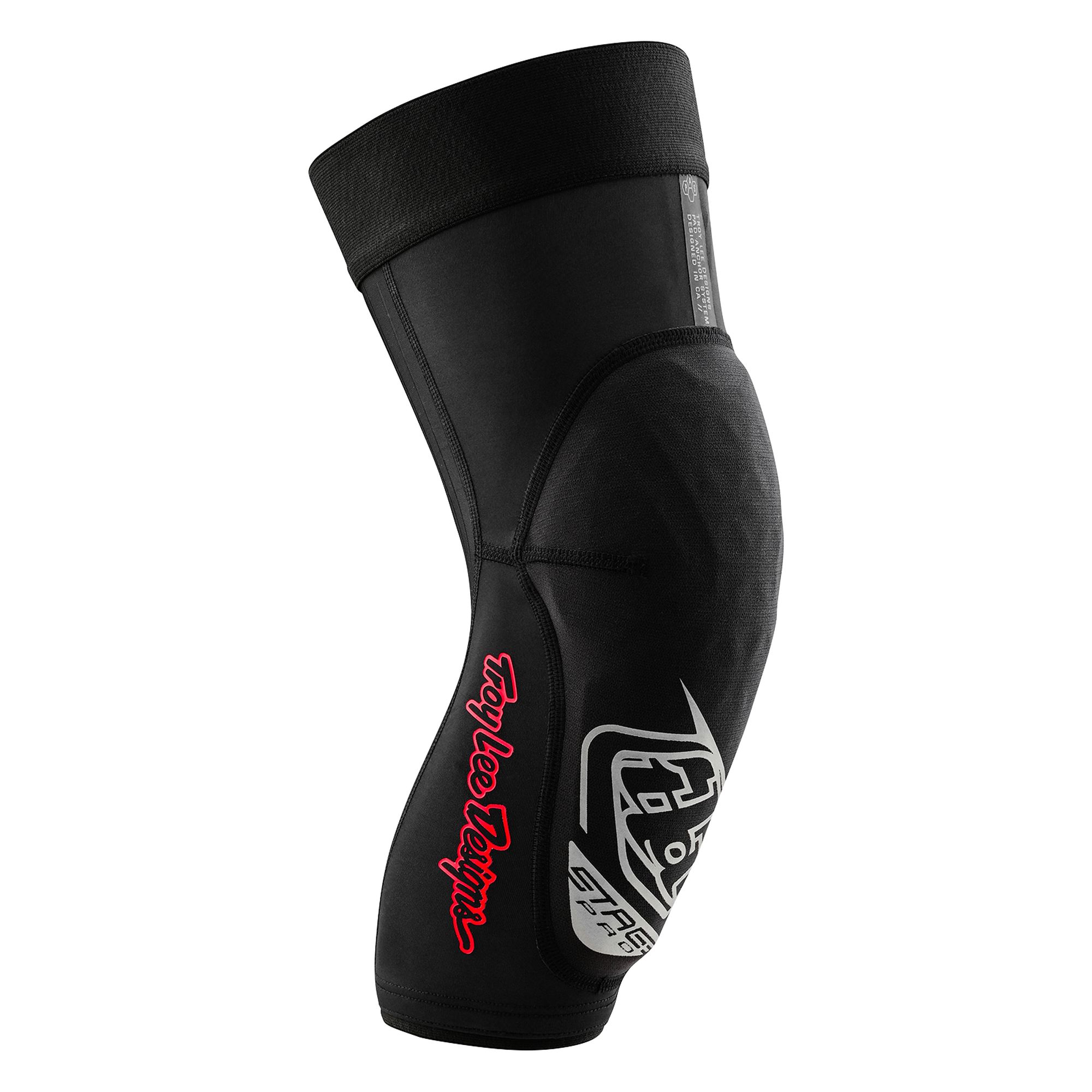 TLD CHRÁNIČE KOLEN STAGE PRO SOLID BLACK (57190600) XS-S