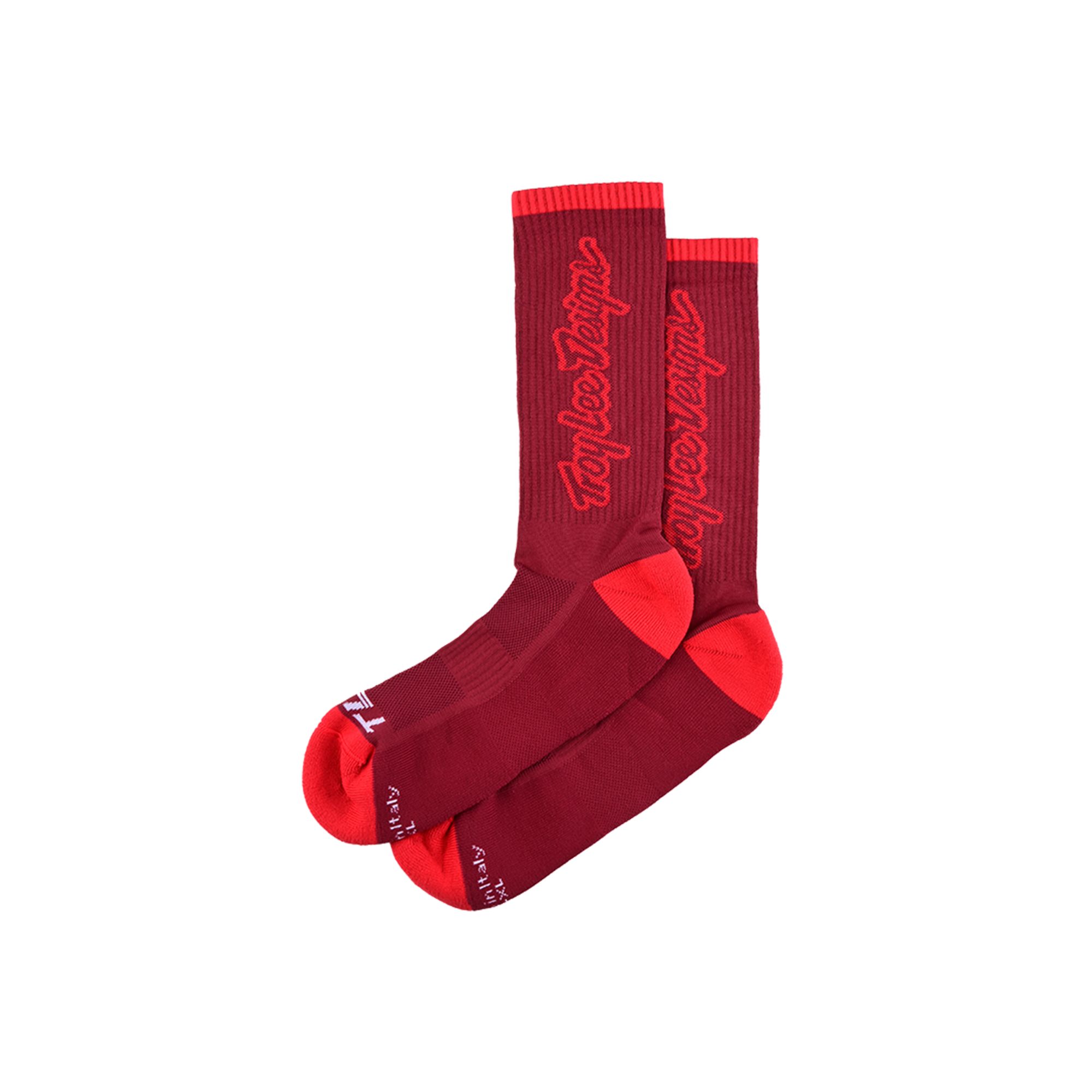 TLD PONOŽKY PERFORMANCE SIGNATURE OXBLOOD (85303701) L/XL