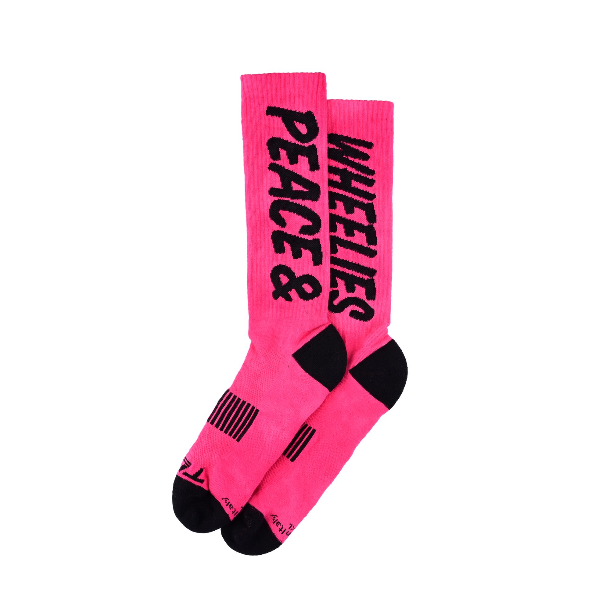 TLD PONOŽKY PERFORMANCE PEACE & WHEELIES FUSCIA (85372500) S/M