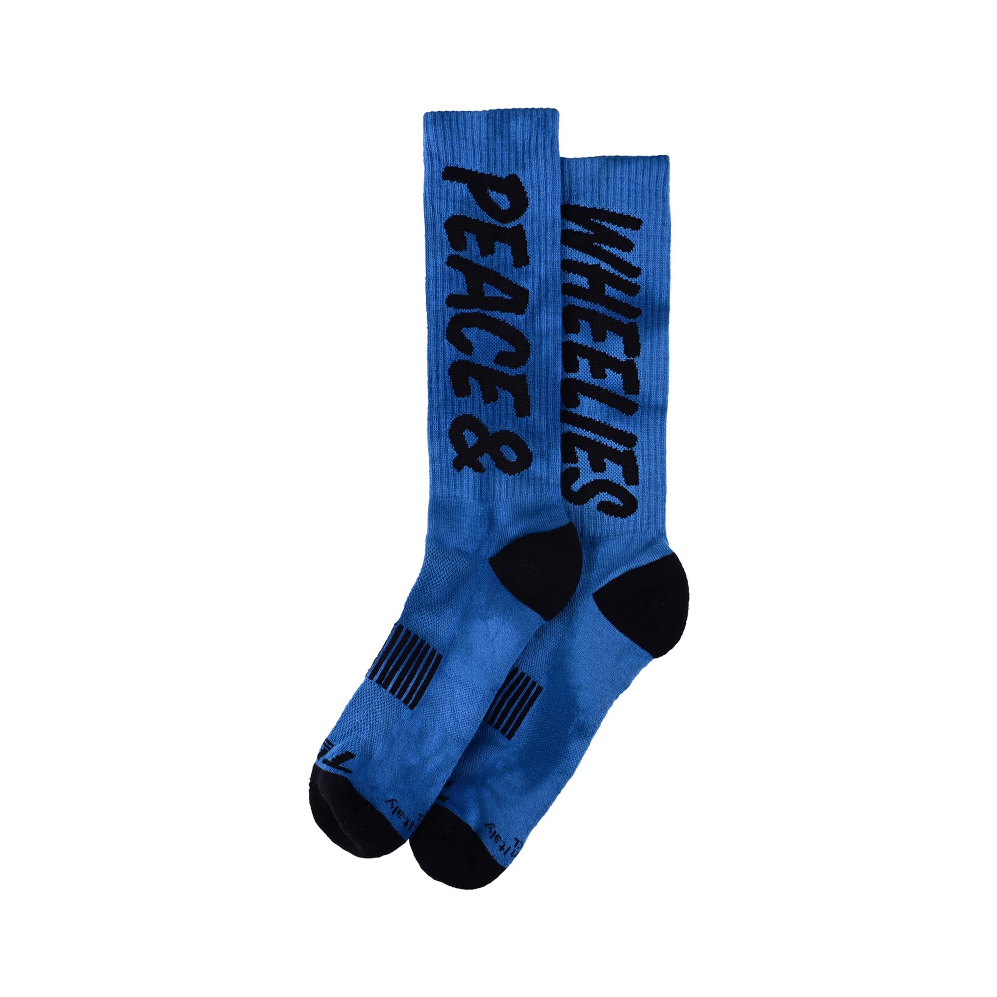 TLD PONOŽKY PERFORMANCE PEACE & WHEELIES COBALT (85372502) L/XL