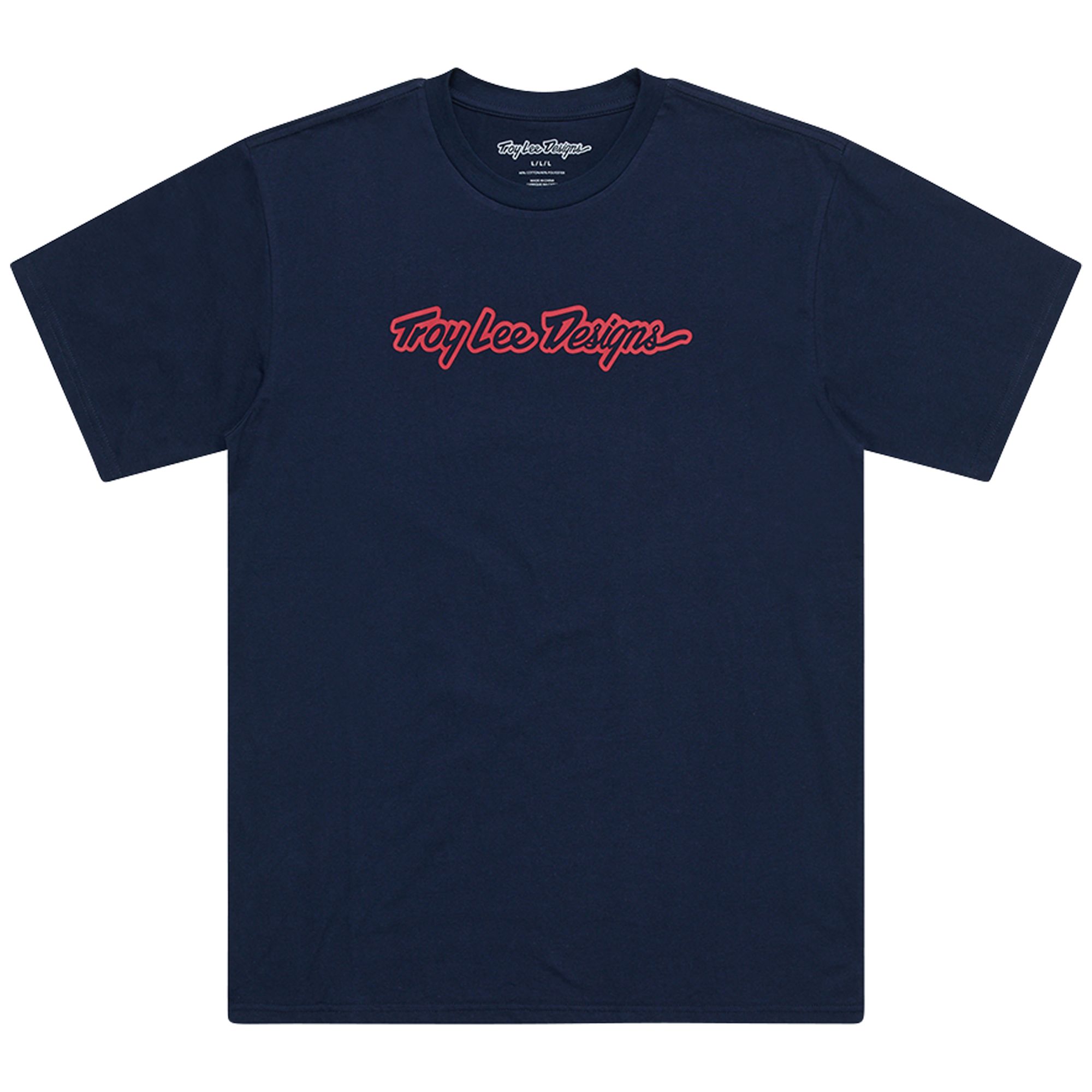 TLD TRIKO S KRÁTKÝM RUKÁVEM SIGNATURE NAVY (70191706) S