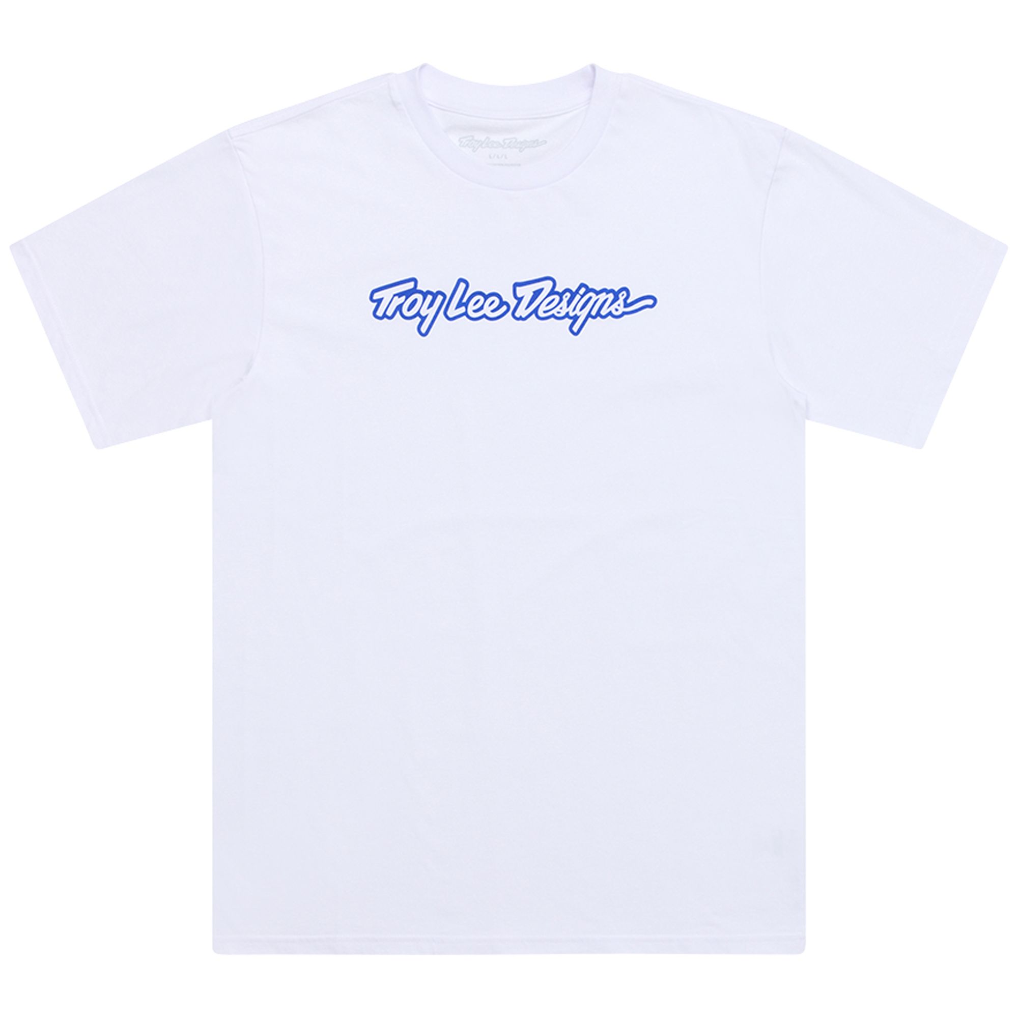 TLD TRIKO S KRÁTKÝM RUKÁVEM SIGNATURE WHITE (70191708) XL