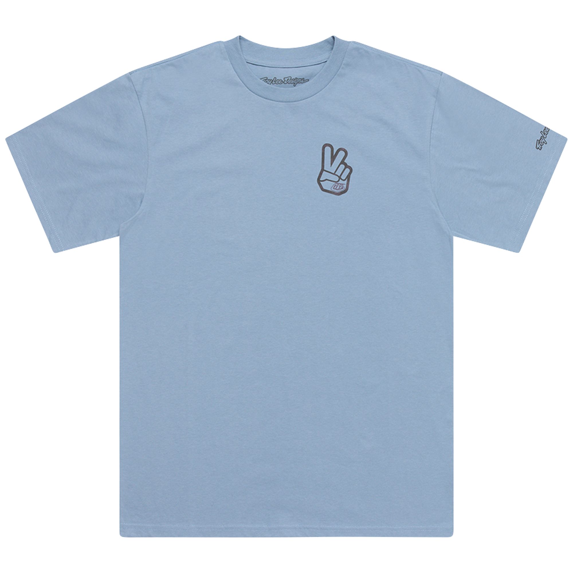 TLD TRIKO S KRÁTKÝM RUKÁVEM PEACE OUT SMOKE BLUE (70157306) L