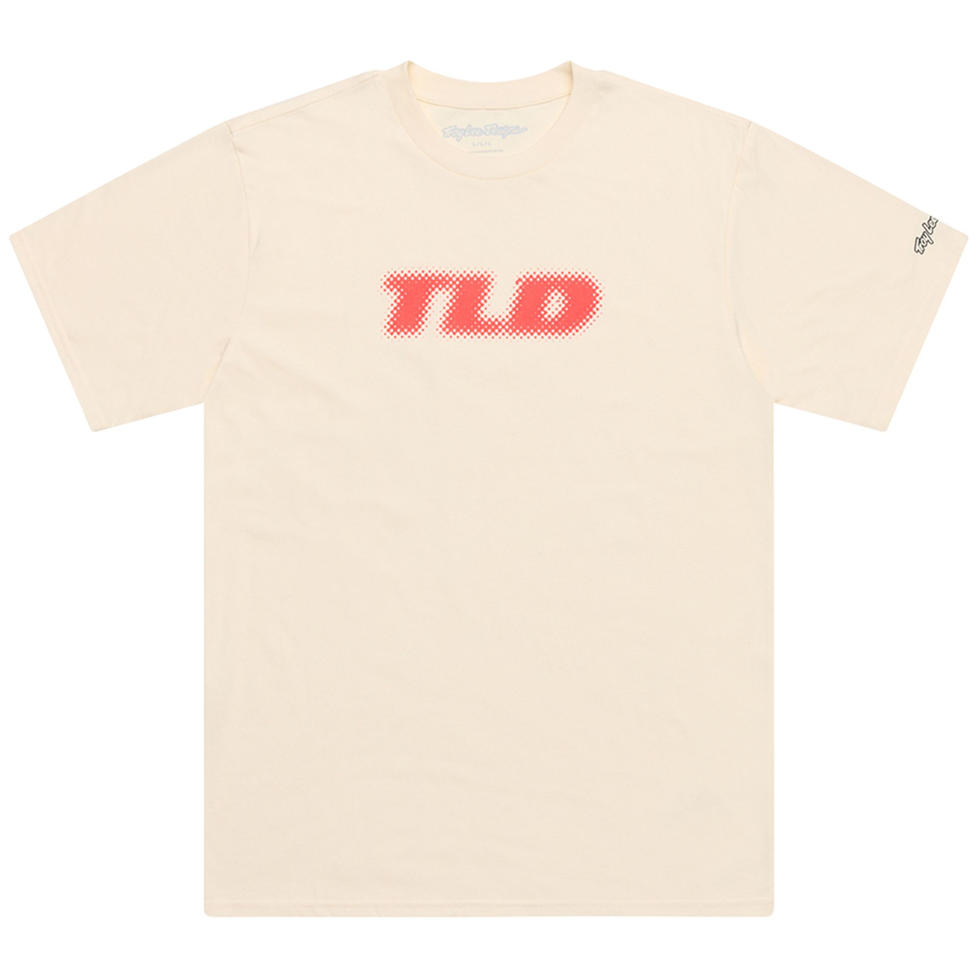 TLD TRIKO S KRÁTKÝM RUKÁVEM FADE OUT VINTAGE WHITE (70169201) S