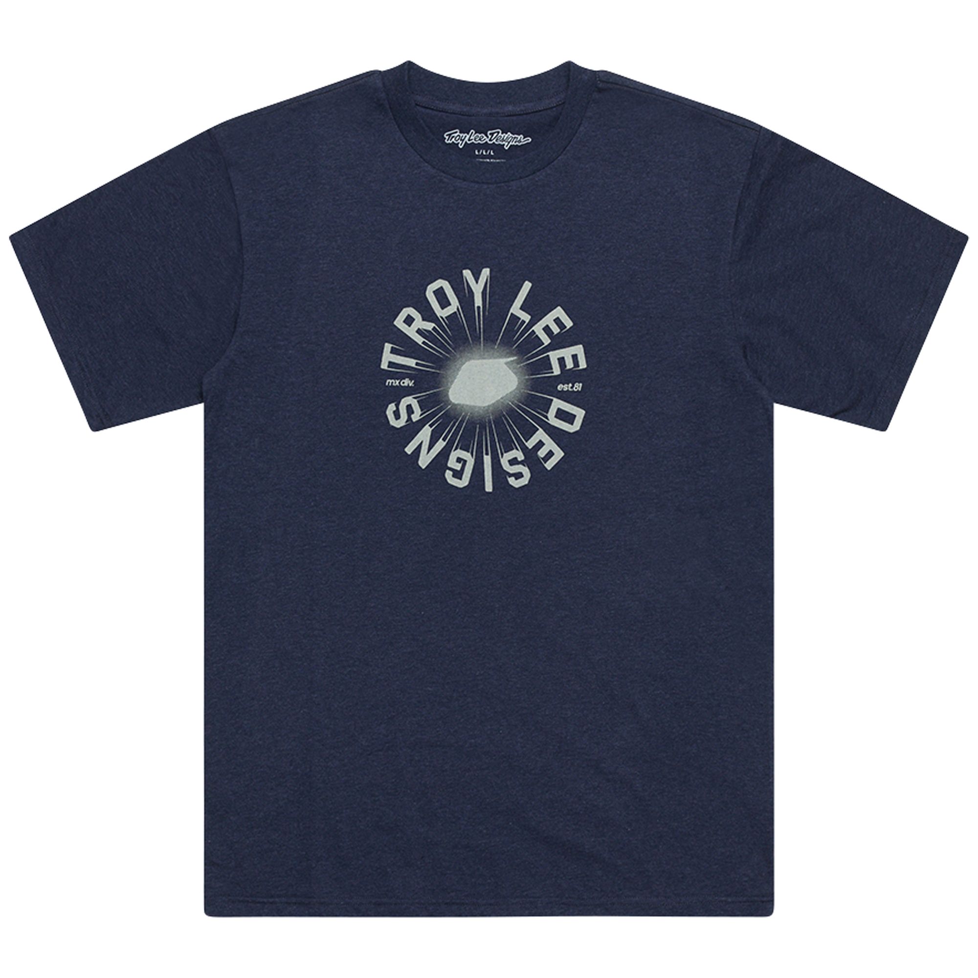 TLD TRIKO S KRÁTKÝM RUKÁVEM ROTATION NAVY HEATHER (70173001) M