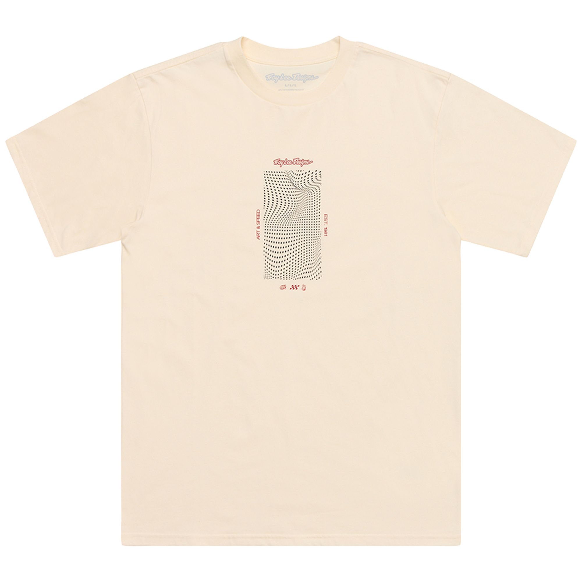 TLD TRIKO S KRÁTKÝM RUKÁVEM BOXED OUT VINTAGE WHITE (70156903) L