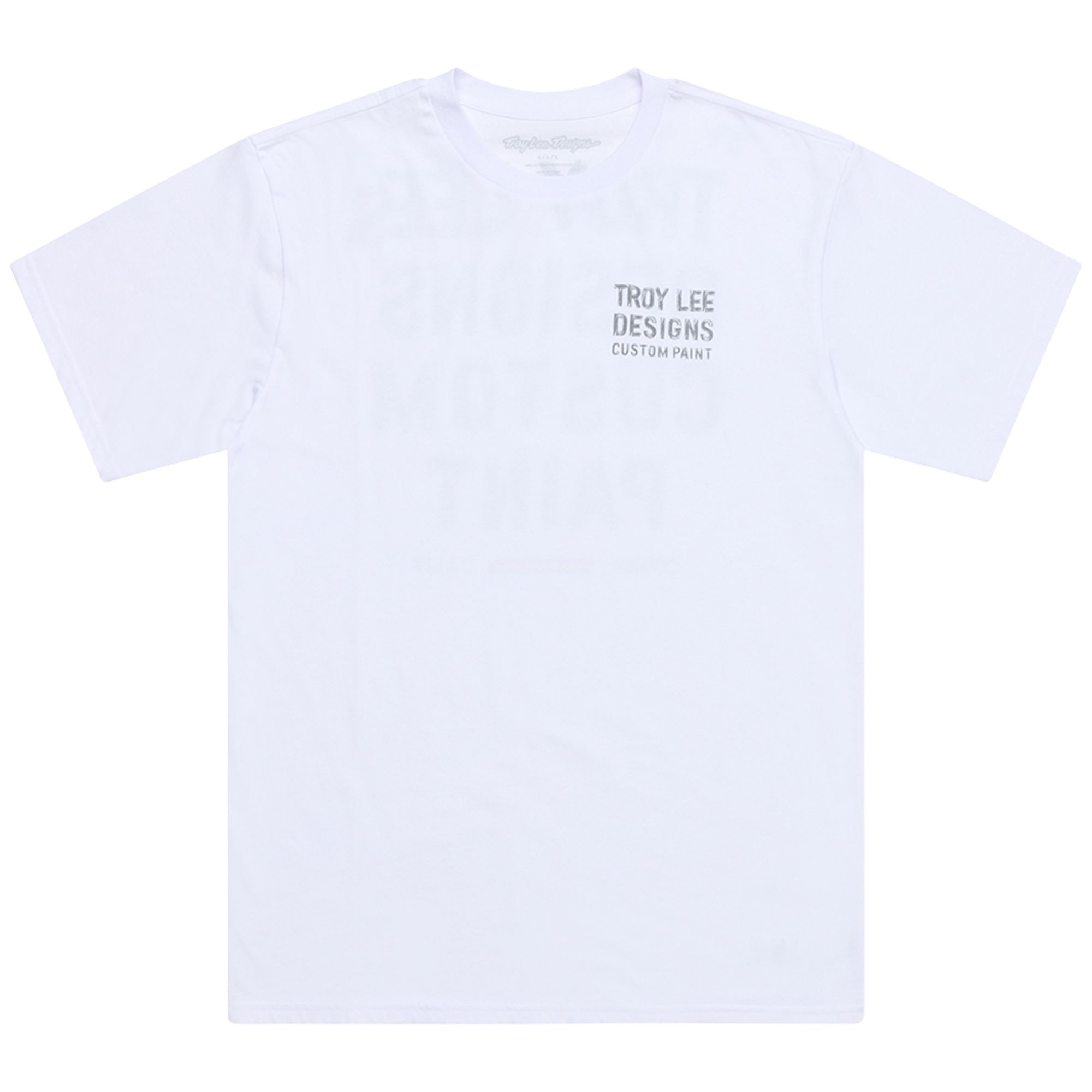 TLD TRIKO S KRÁTKÝM RUKÁVEM PAINT SHOP WHITE (70172900) XL