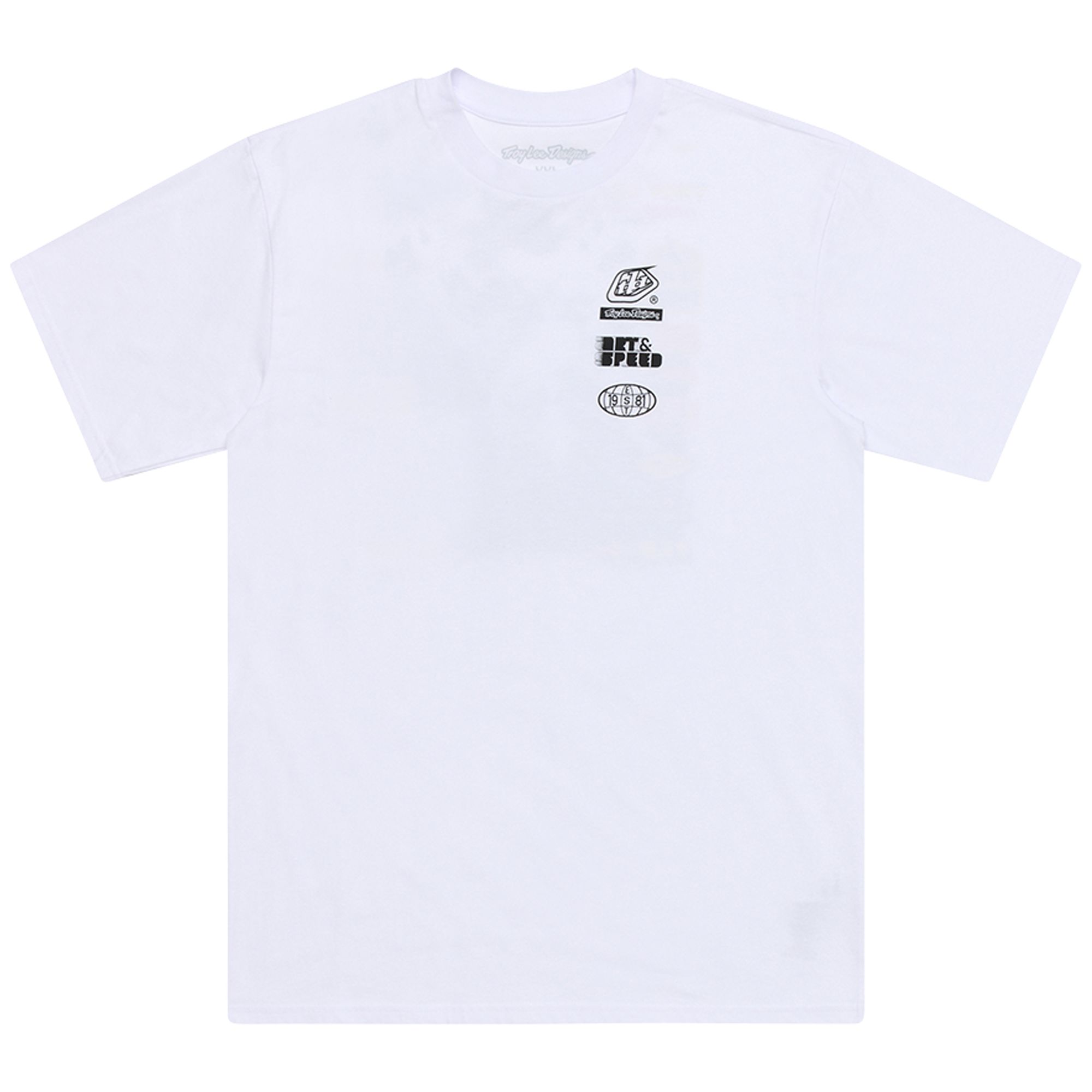 TLD TRIKO S KRÁTKÝM RUKÁVEM OVERLOAD WHITE (70125201) L