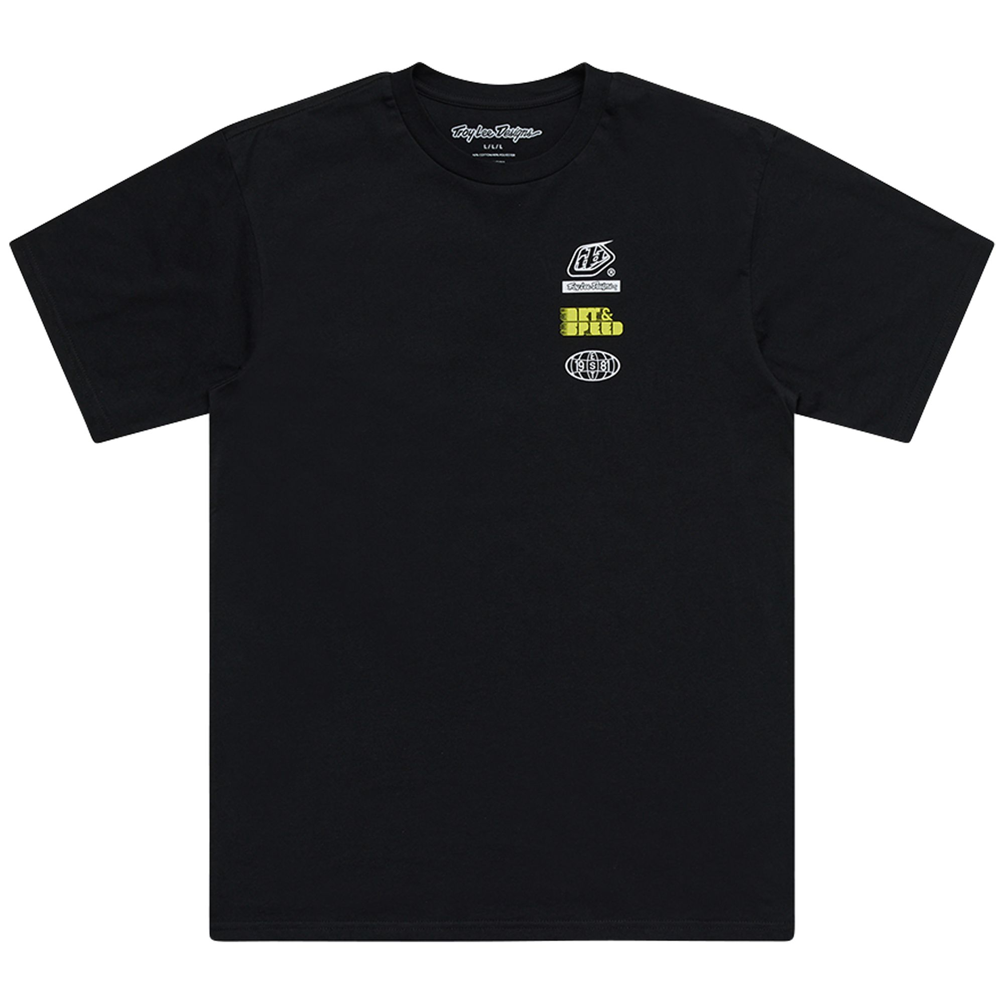 TLD TRIKO S KRÁTKÝM RUKÁVEM OVERLOAD BLACK (70125200) M