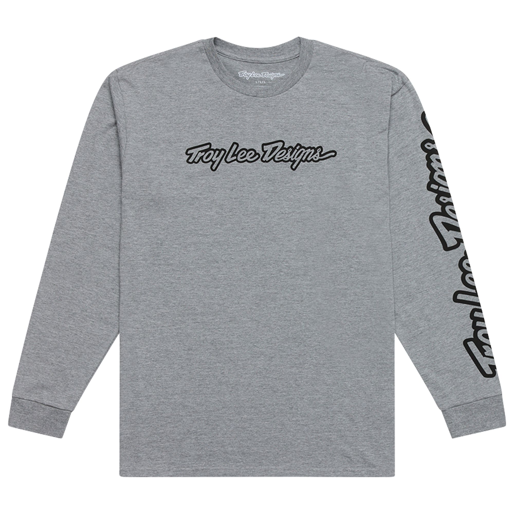 TLD TRIKO S DLOUHÝM RUKÁVEM SIGNATURE GRAY HEATHER (72991702) 2XL