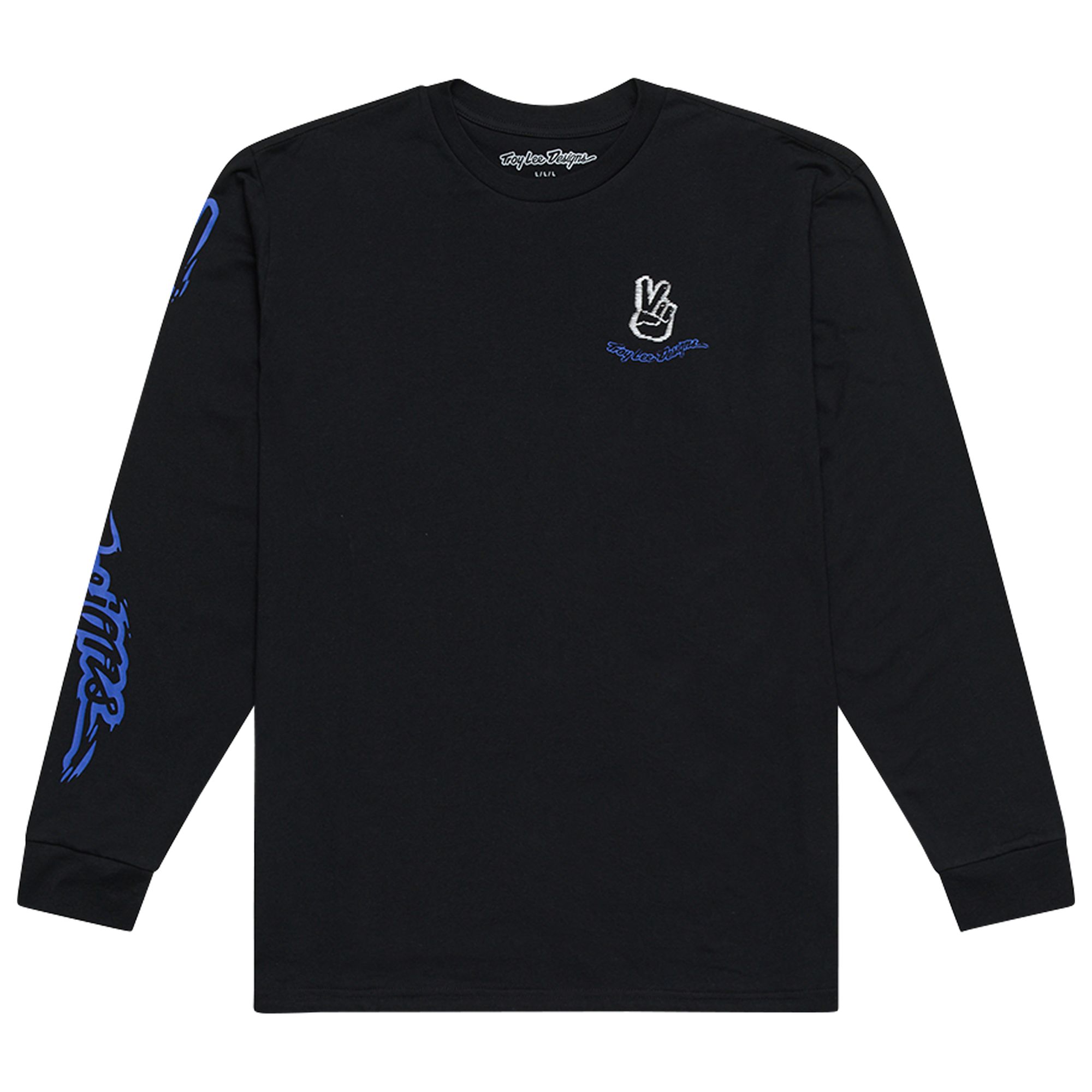 TLD TRIKO S DLOUHÝM RUKÁVEM PEACE OUT BLACK (72957301) M